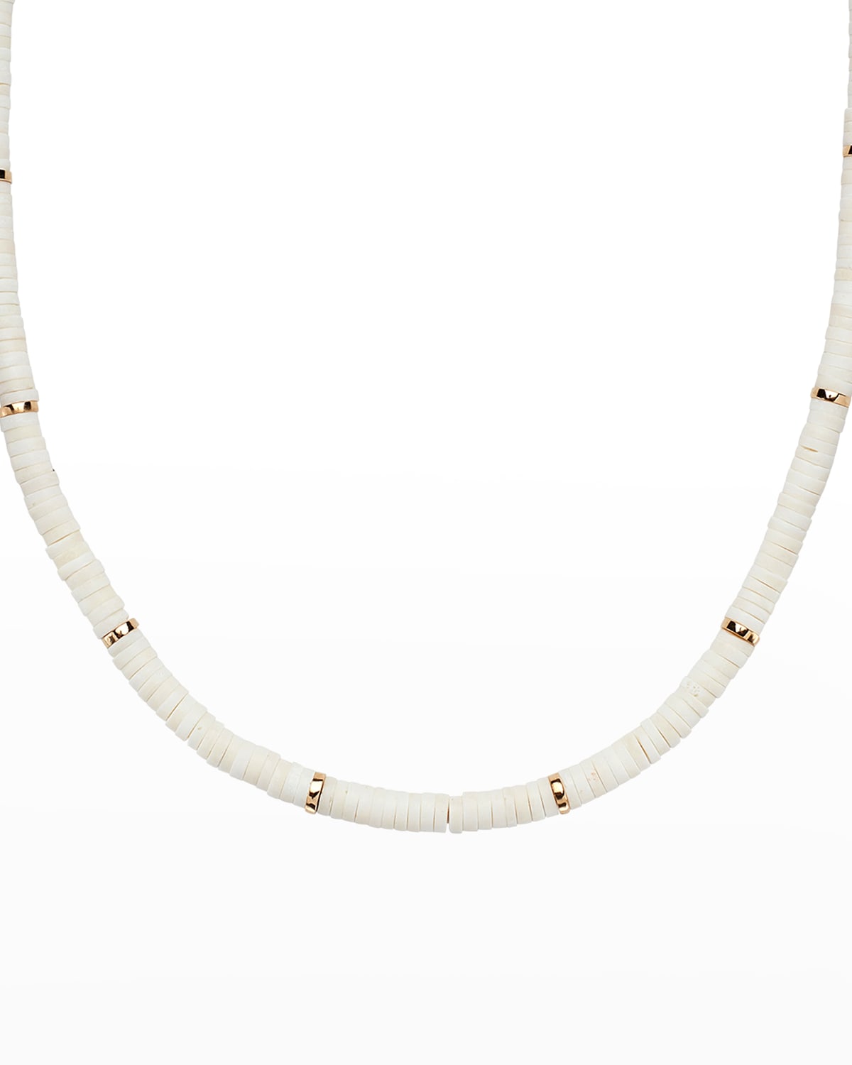 Soko Karamu Collar Necklace In White