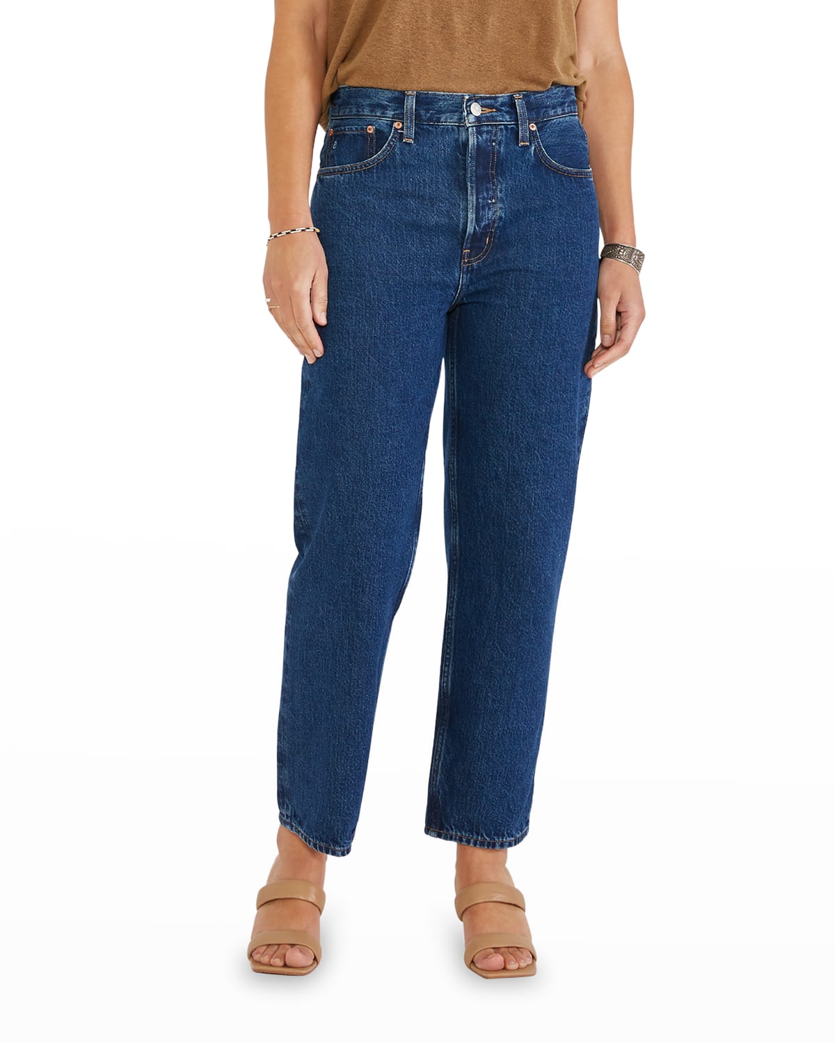 ETICA Tyler Vintage Straight Cropped Jeans