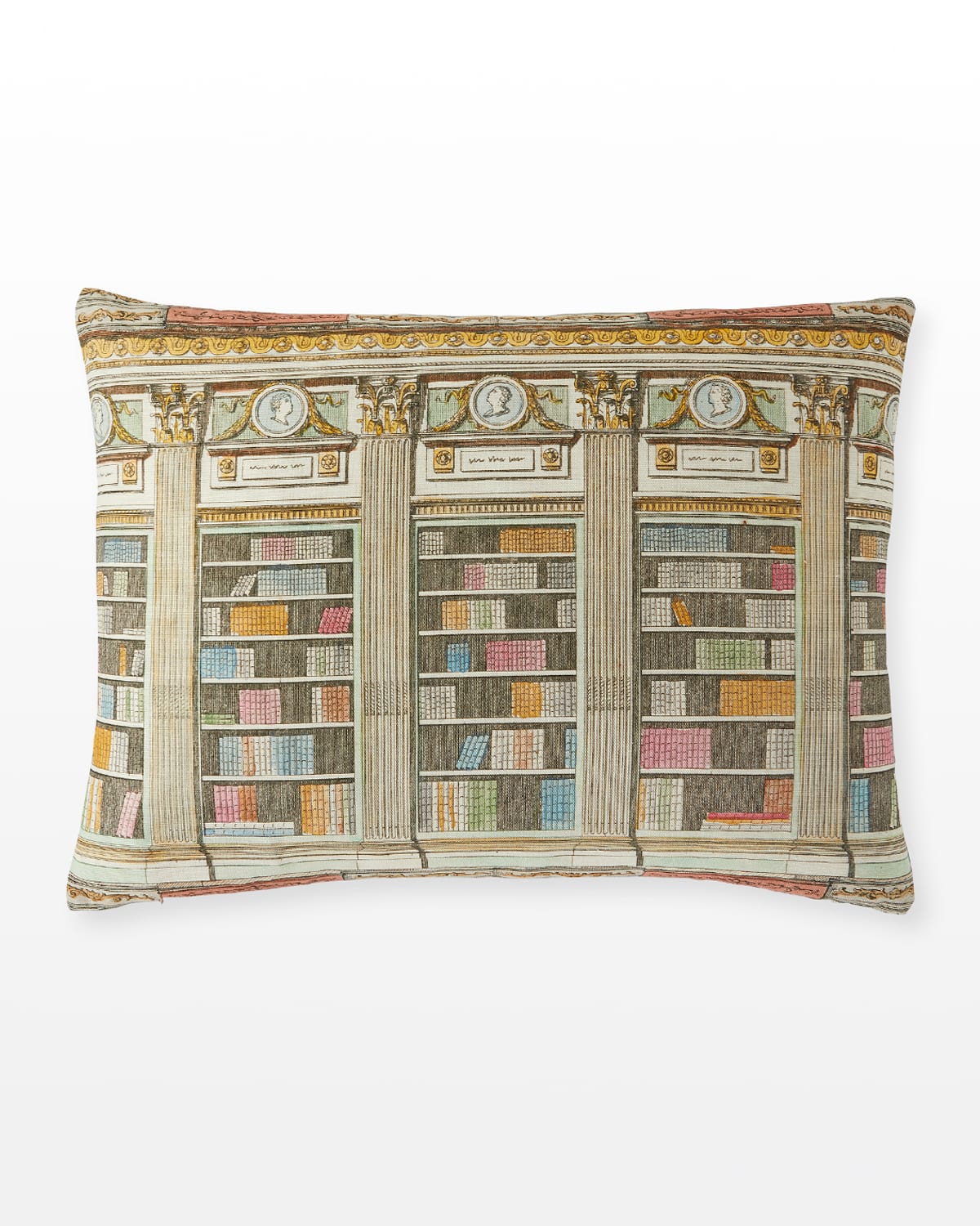 John Derian In The Library Pillow