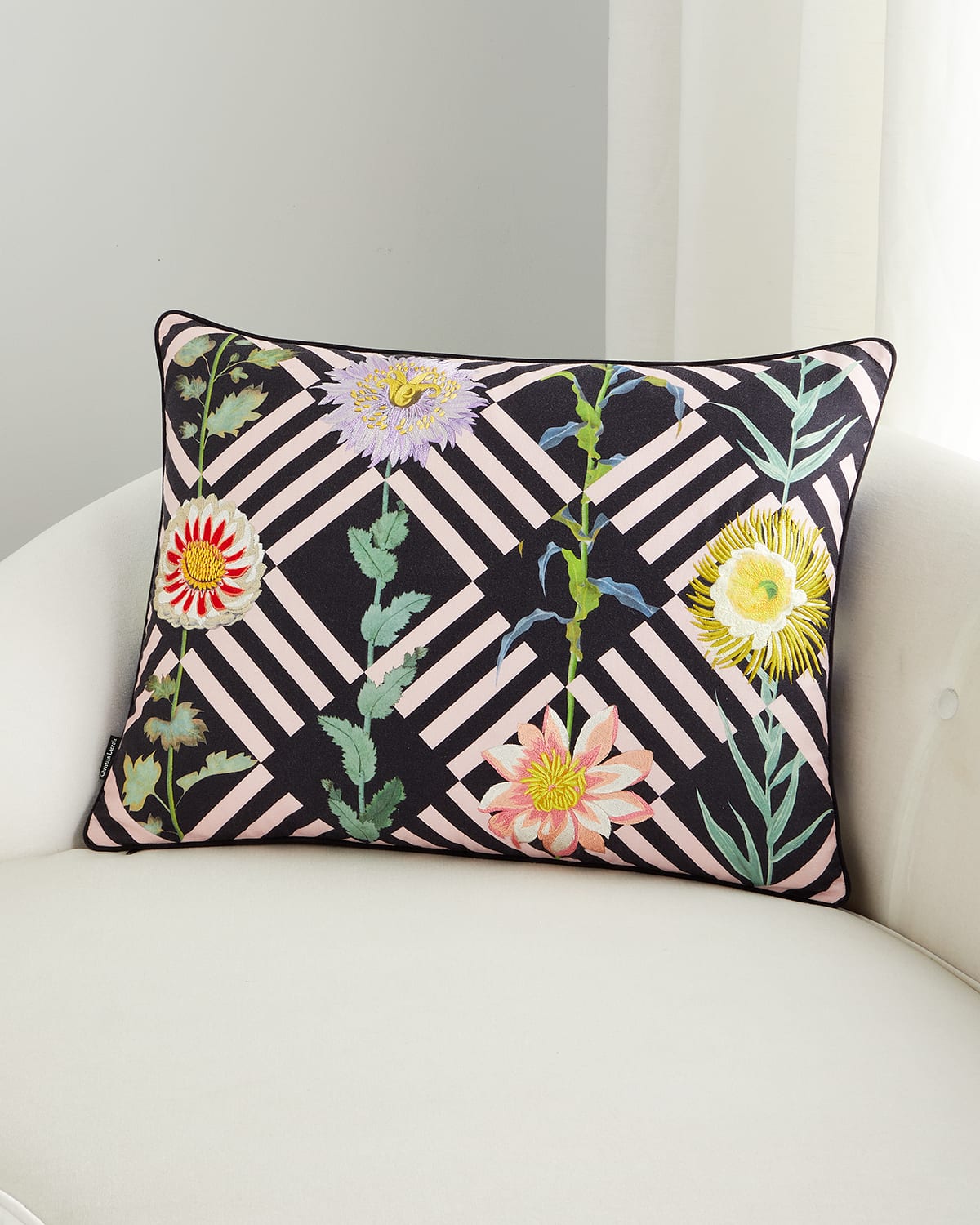 Flowers Game Throw Pillow