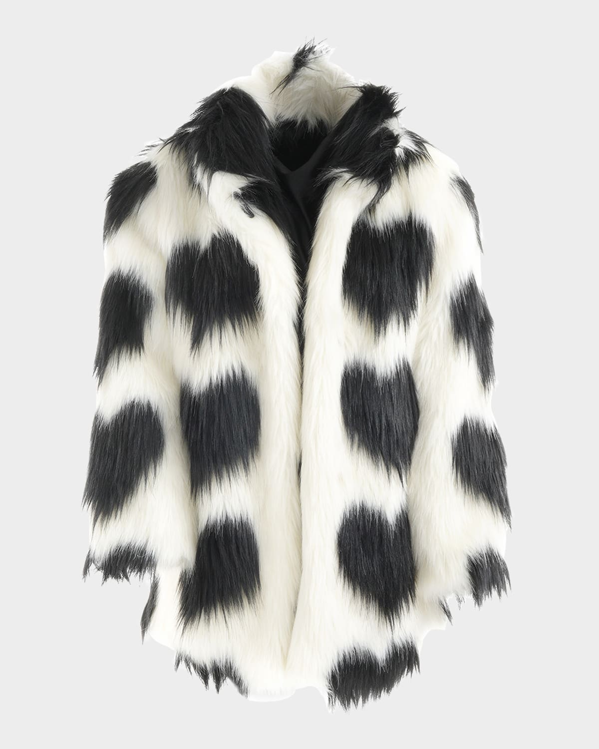 Fabulous Furs Girl's Sweetheart Faux Fox Coat In Mlt