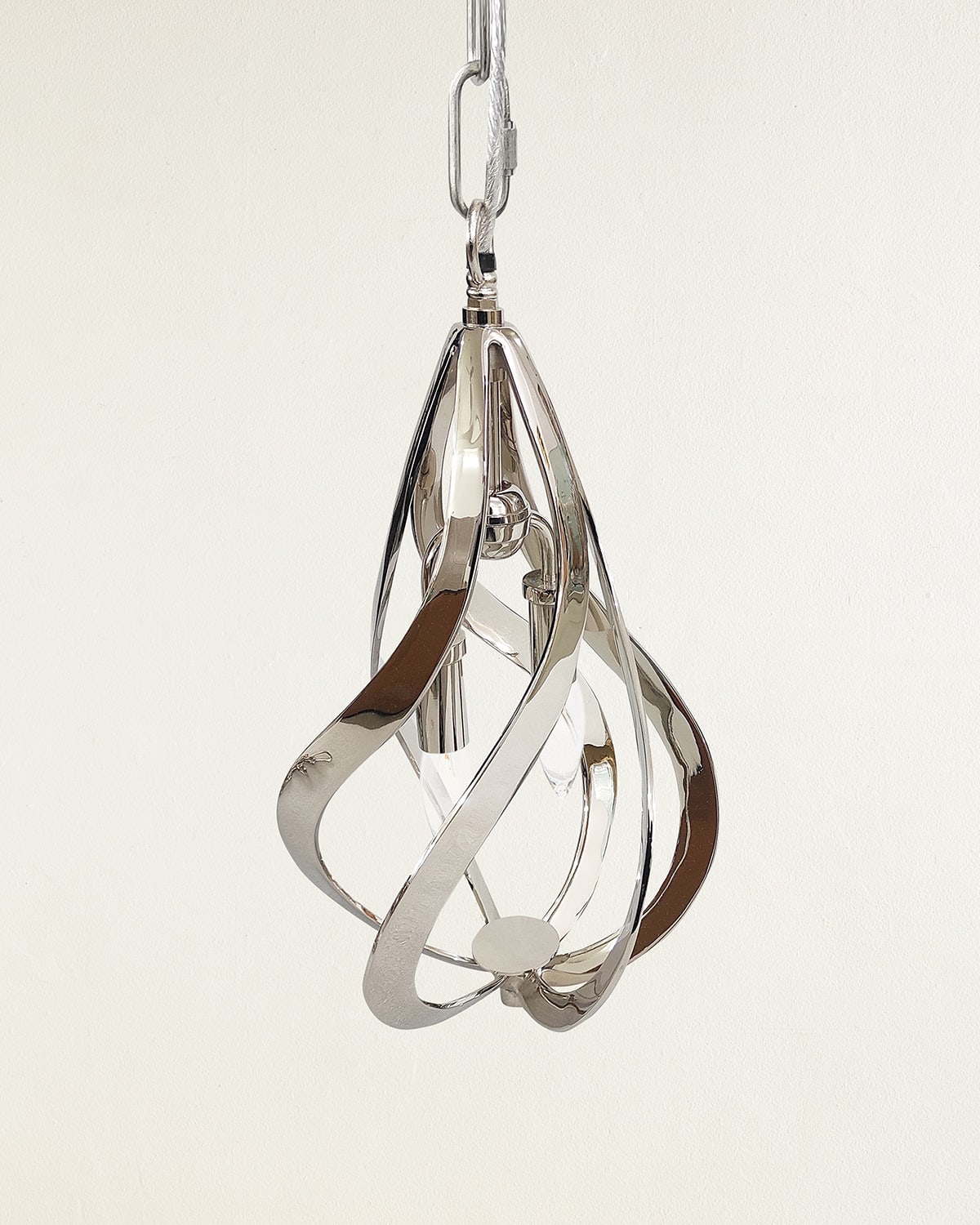 Ribbons of Brass Pendant Light