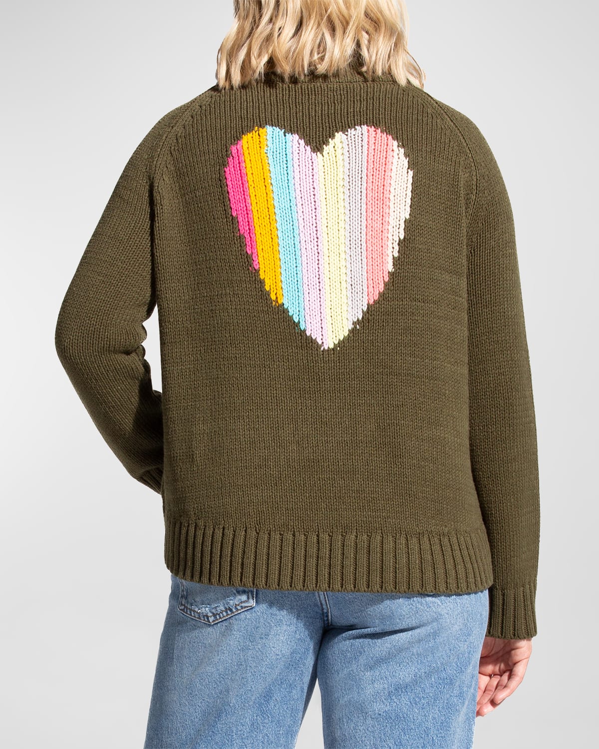 Lisa Todd Plus Size Love Is Back Intarsia Sweater
