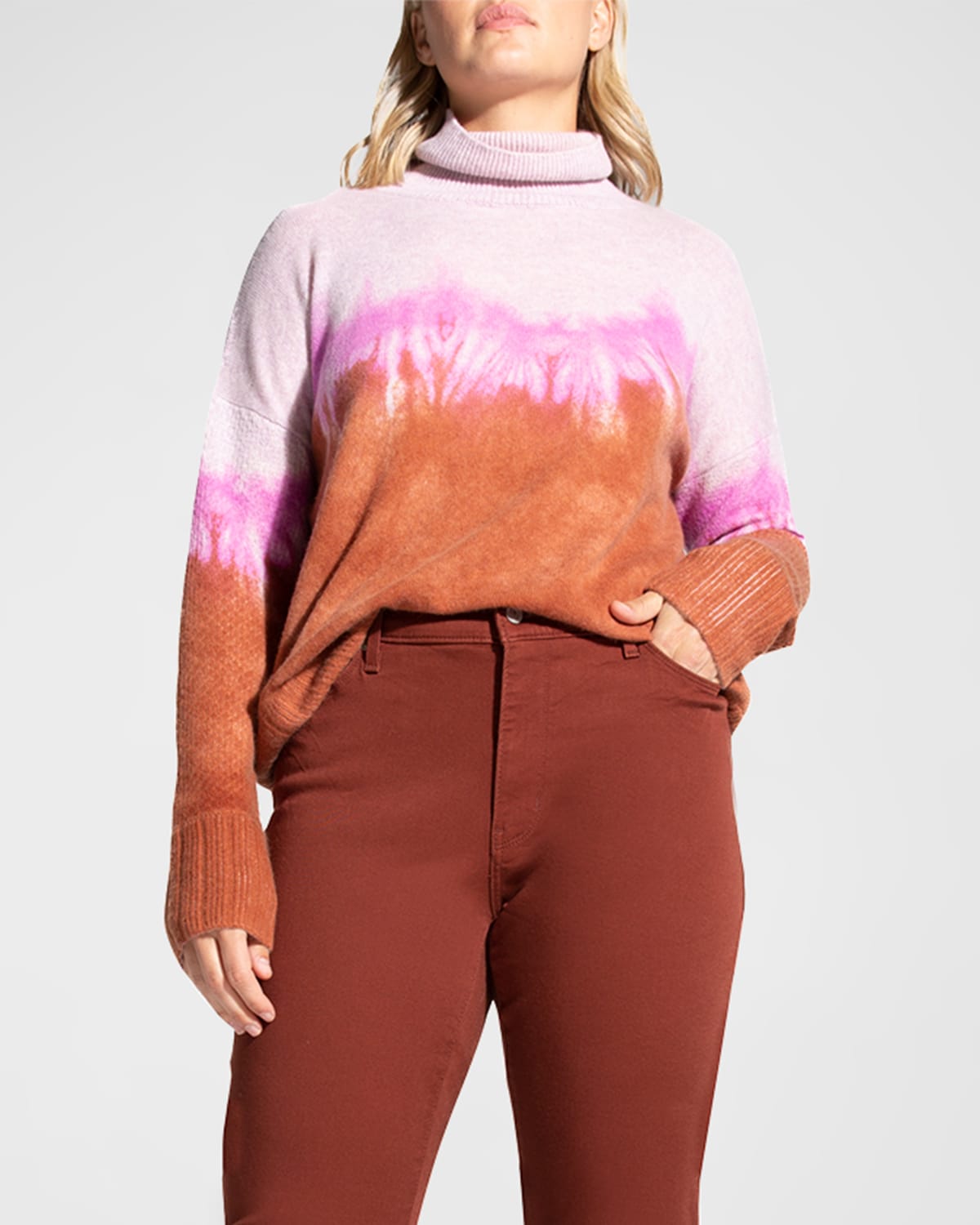 Lisa Todd Plus Size Great Escape Cashmere Turtleneck