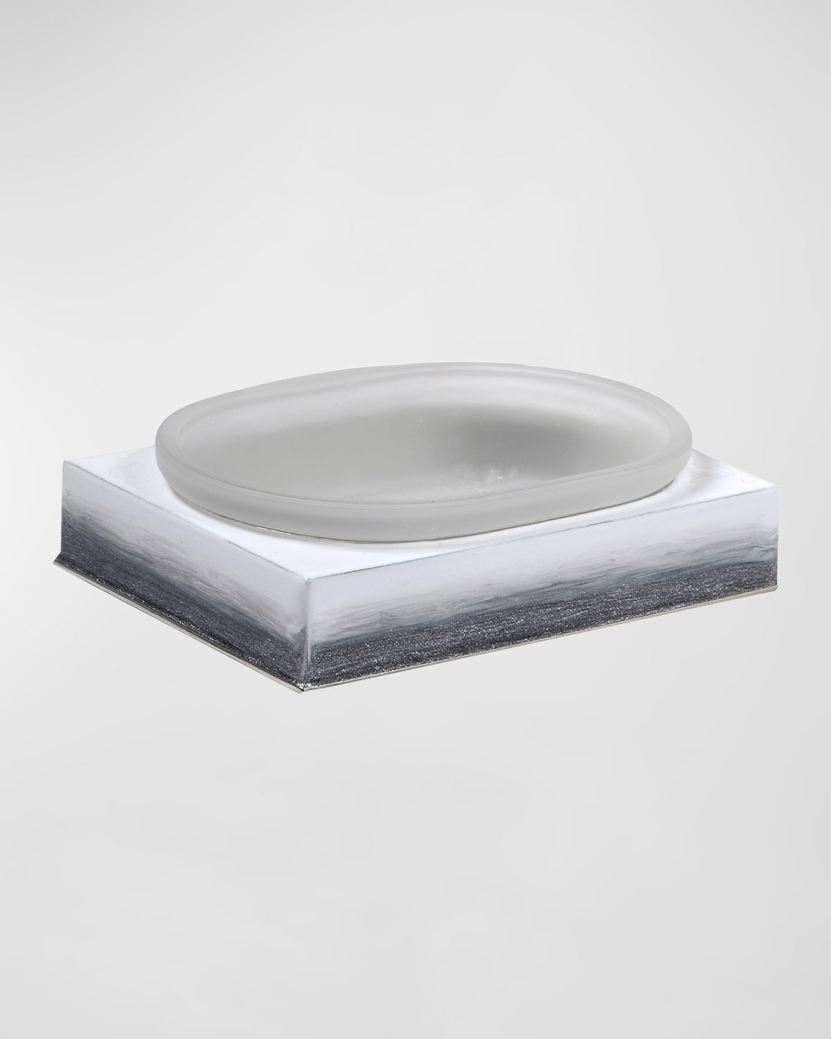 Mike & Ally Ombre Soap Dish In Gray