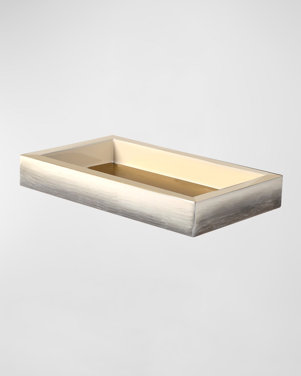 Mike & Ally Ombre Small Vanity Tray In Natural