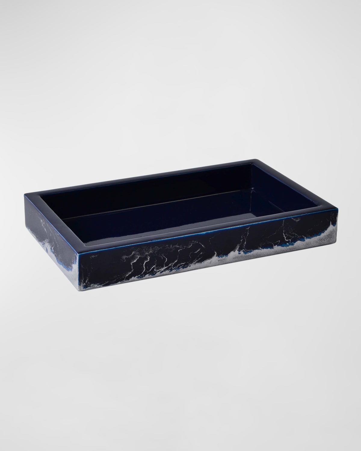 Mike & Ally Lava Small Vanity Tray In Midnight