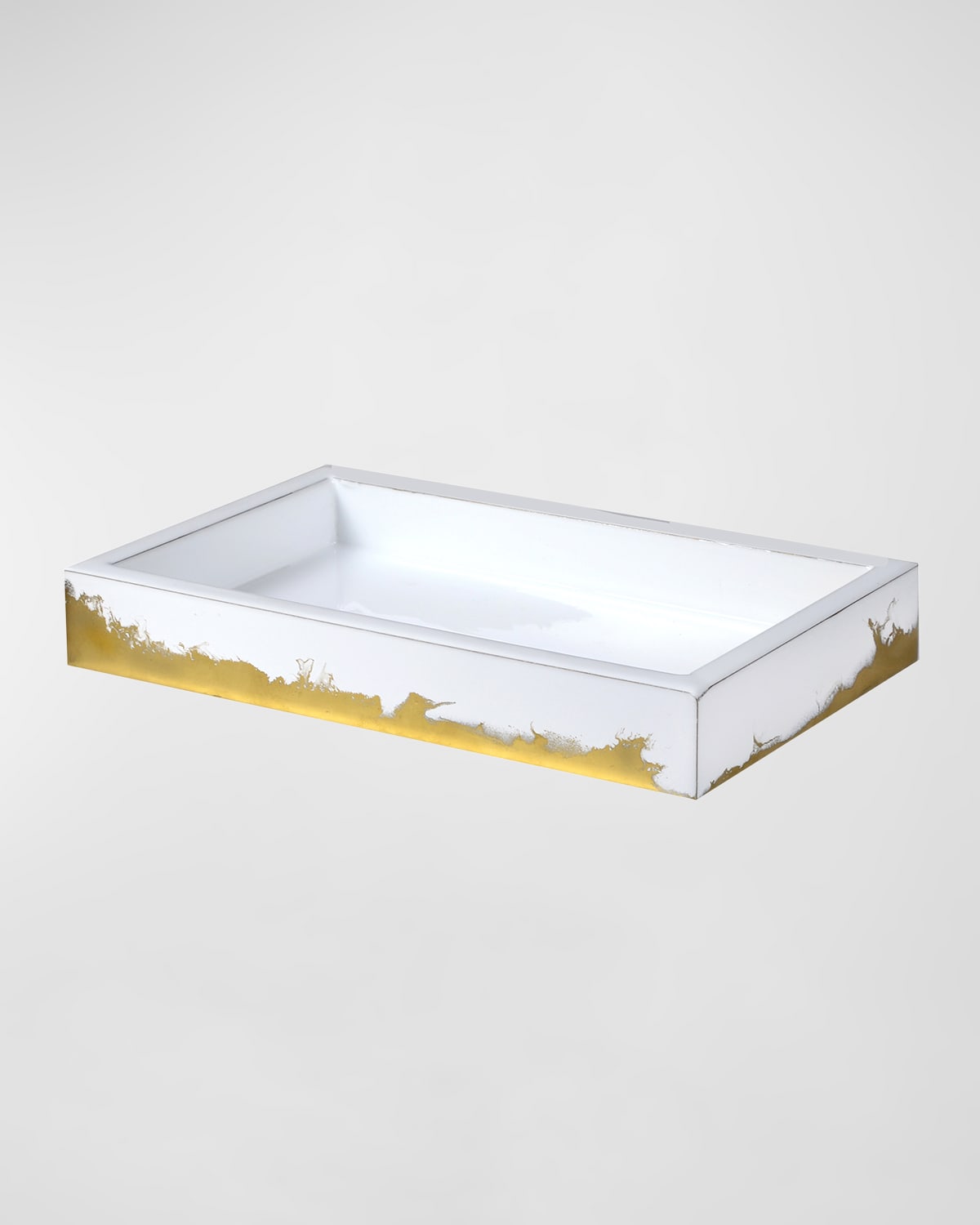 Mike & Ally Lava Small Vanity Tray In Gold