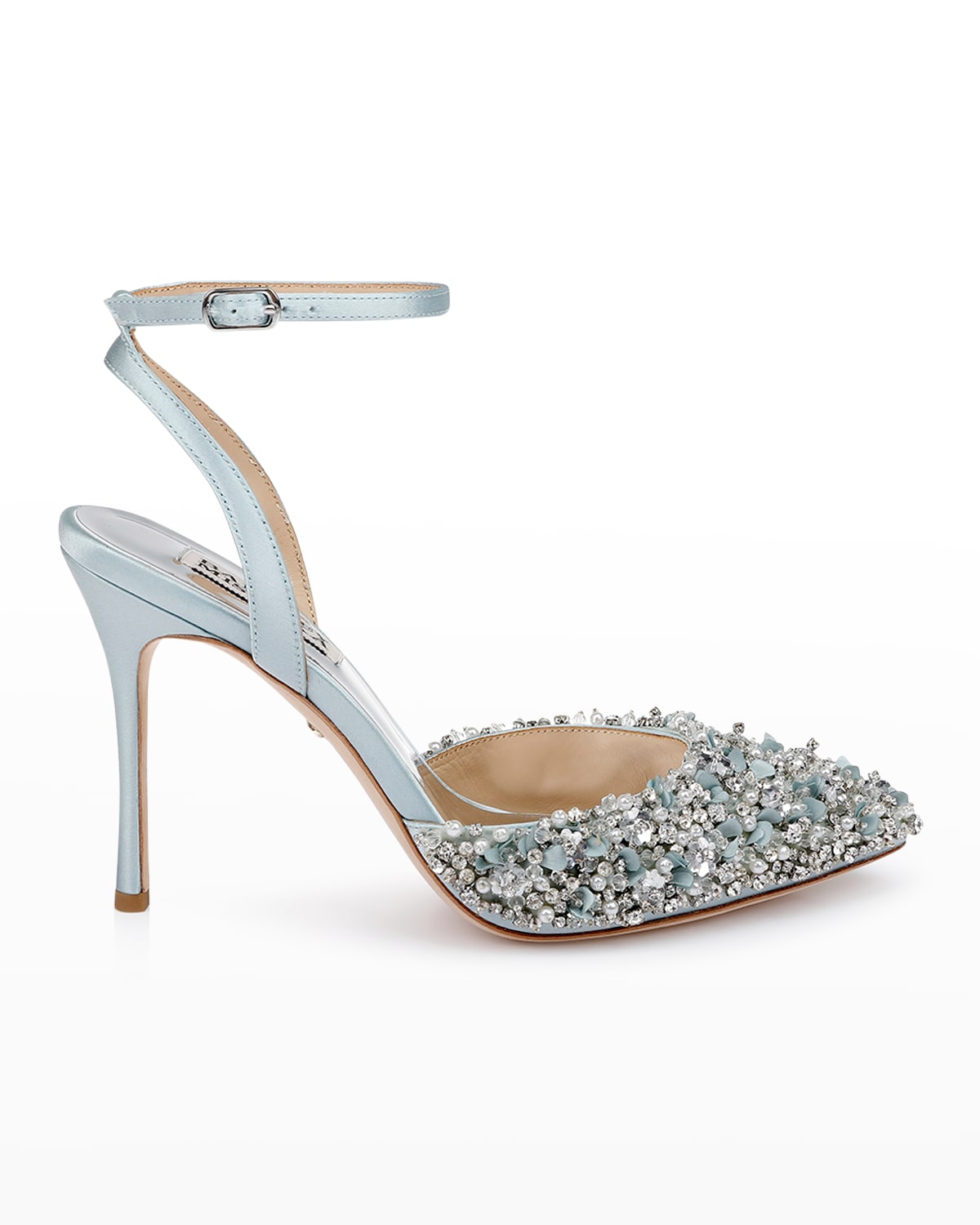 Badgley mischka fey embellished ankle strap pump shop