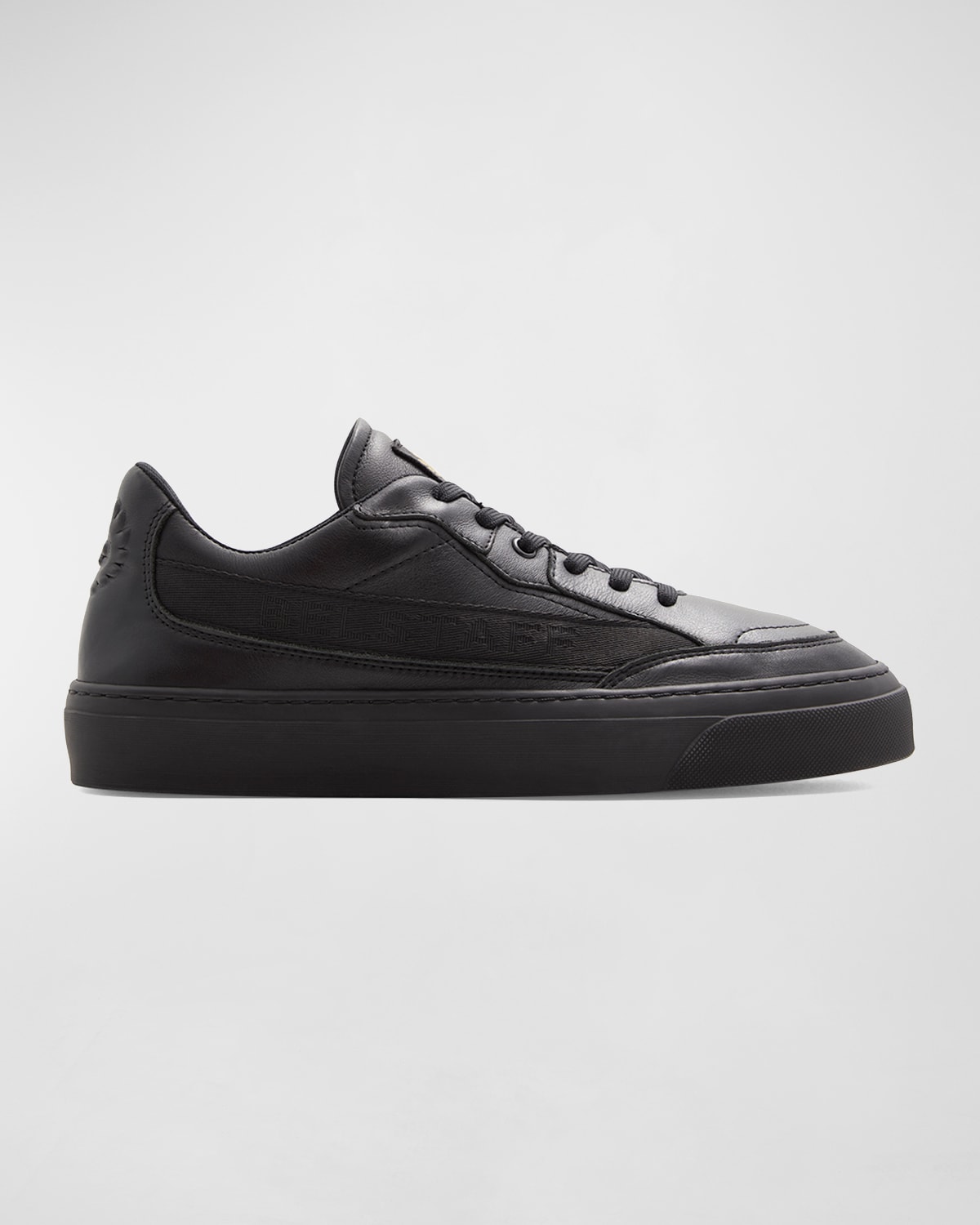 Men's Signature Leather Low-Top Sneakers