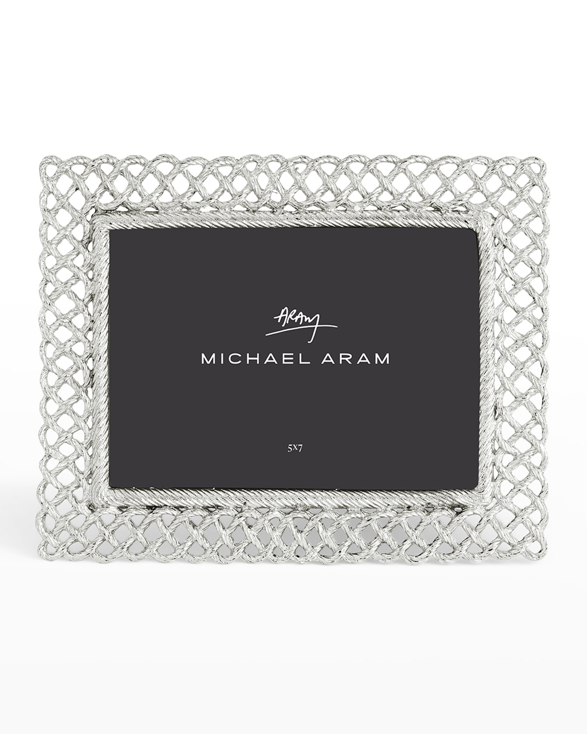 Shop Michael Aram Love Knot Silver Frame, 5" X 7"