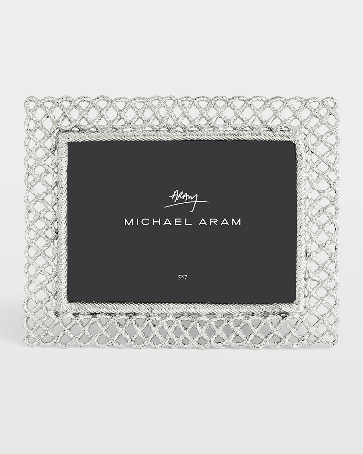 Shop Michael Aram Love Knot Silver Frame, 5" X 7"