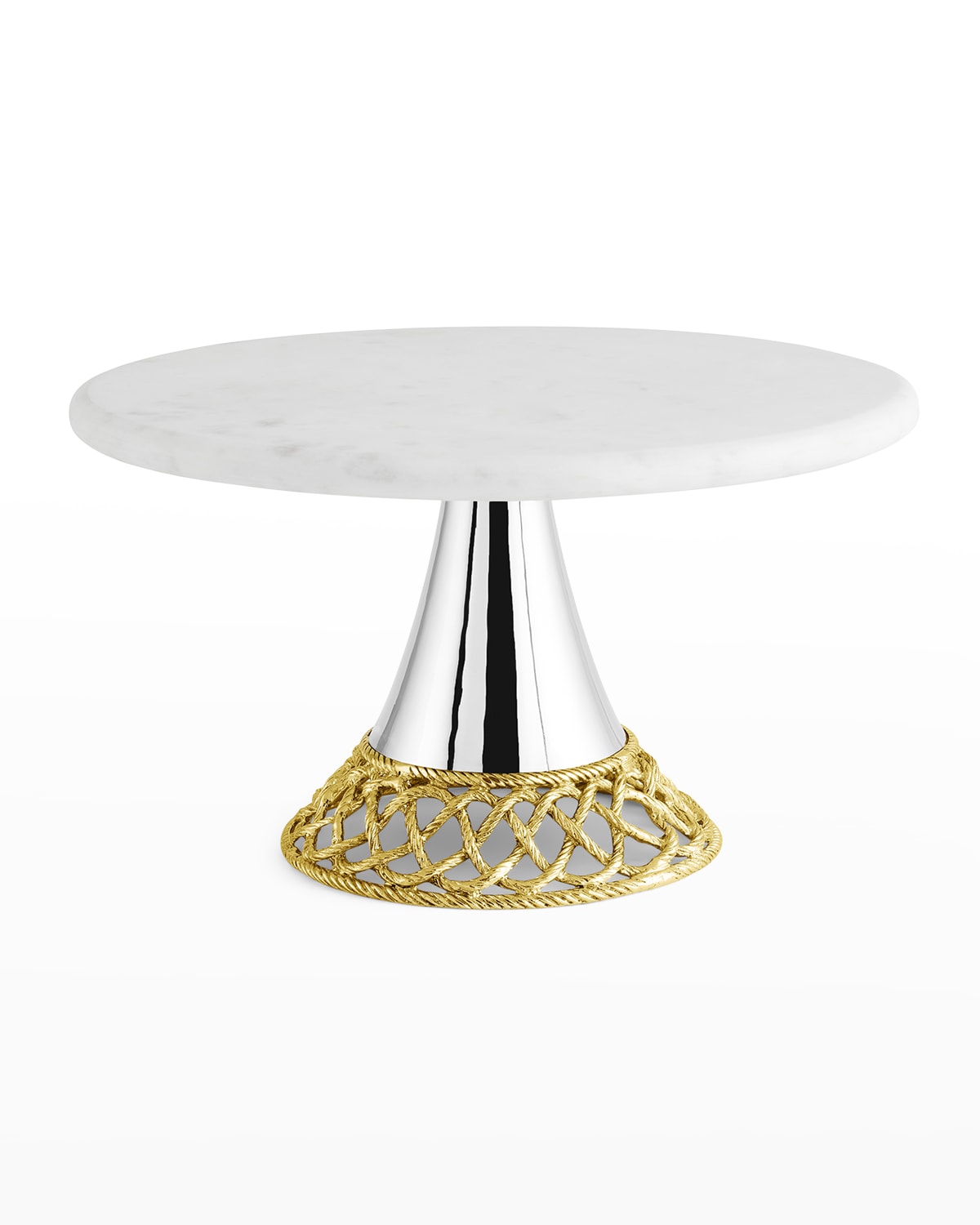Love Knot Marble Cake Stand
