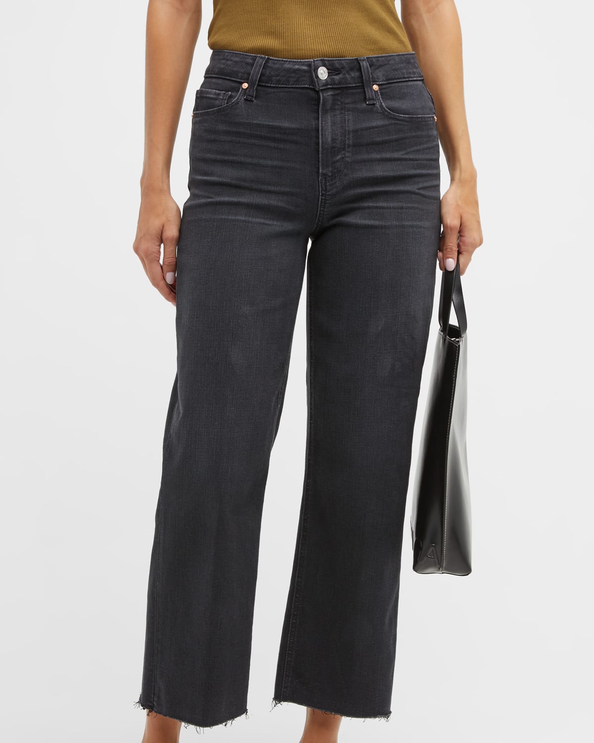 Nellie Cropped Flared Jeans