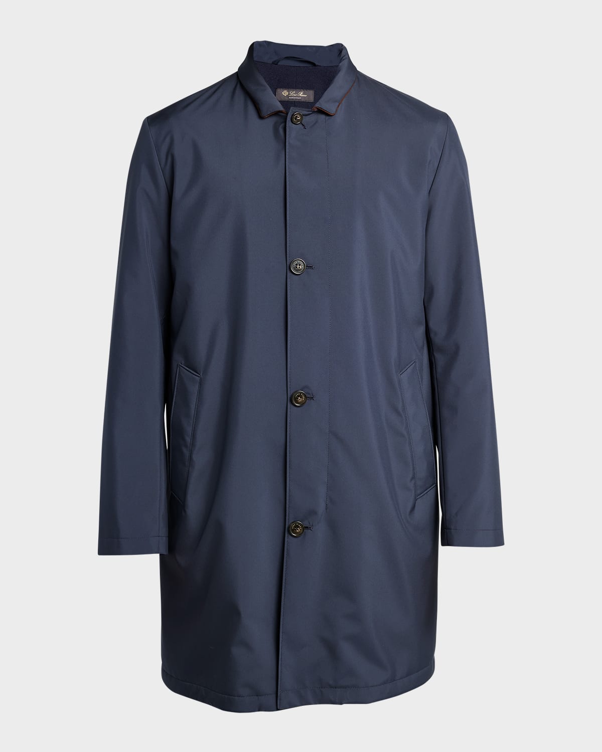 Loro Piana Men's Sebring Windmate Jacket In M0qo Carbon