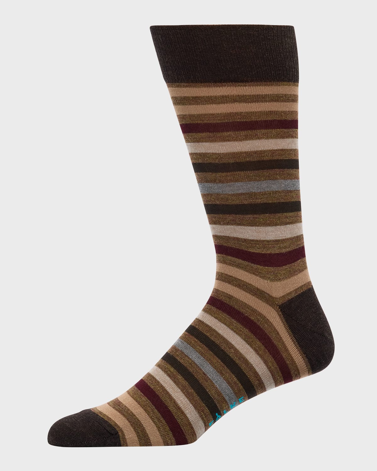 Men's Temperature-Regulating Stripe Crew Socks