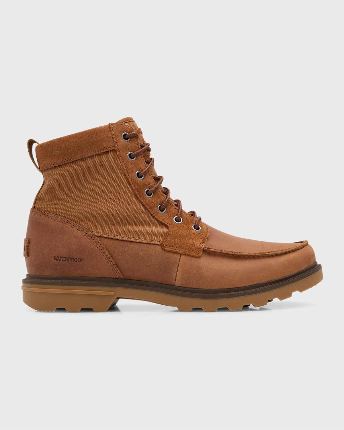 Men's Carson Moc Toe Waterproof Ankle Boots