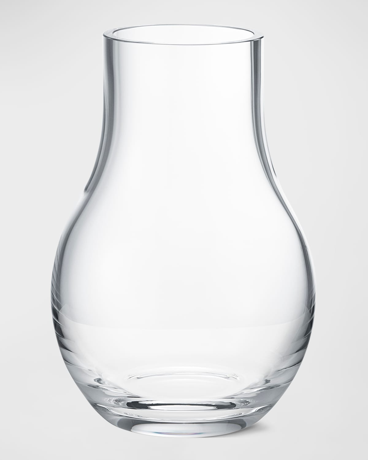 Georg Jensen Cafu Clear Small Vase In Size Small