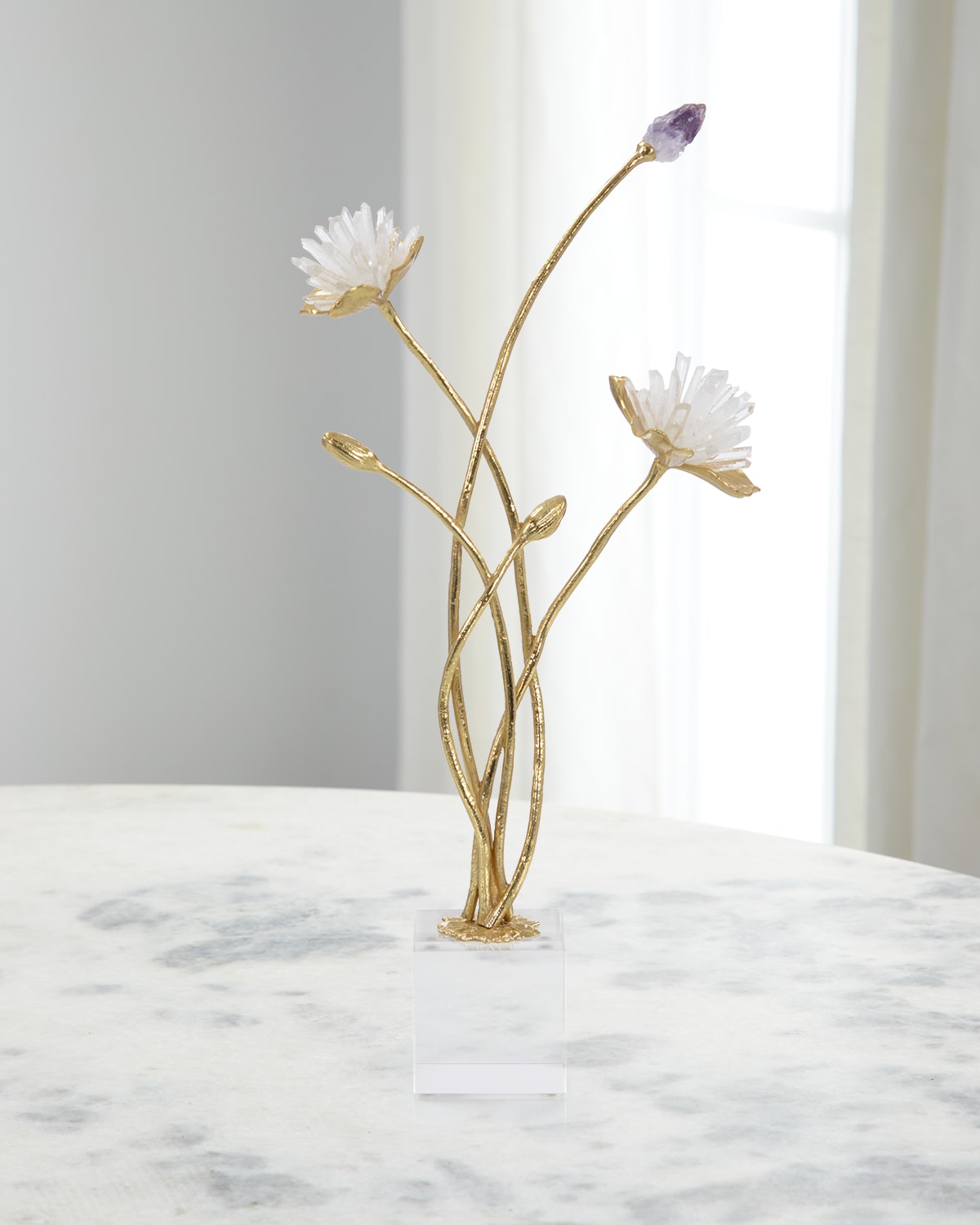 John-richard Collection Floral Sculpture - 20"
