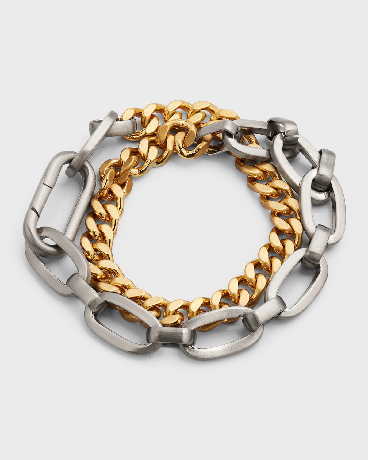 DEMARSON Aviva Two-Tone Wrap Bracelet