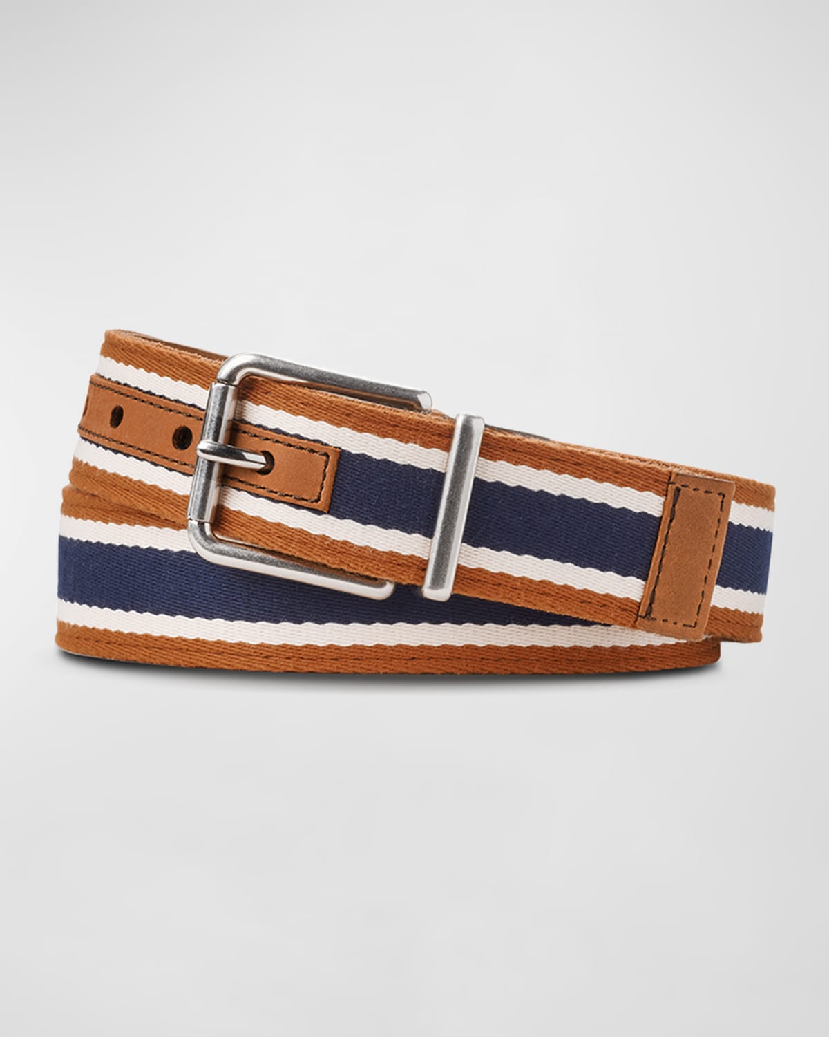Shinola Men s Reversible Web Leather Belt 1.5
