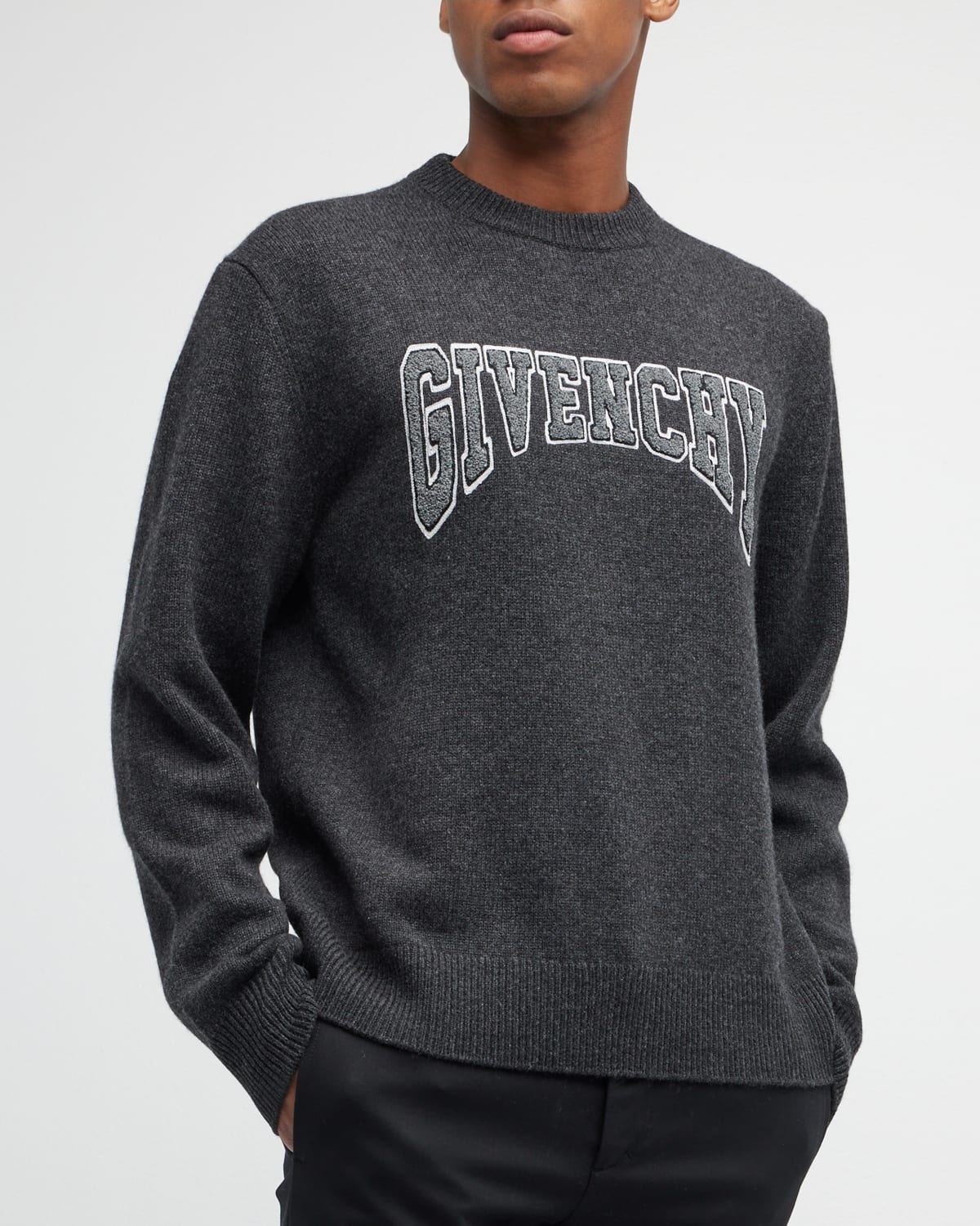 Givenchy Men s Towel Varsity Logo Sweater Smart Closet