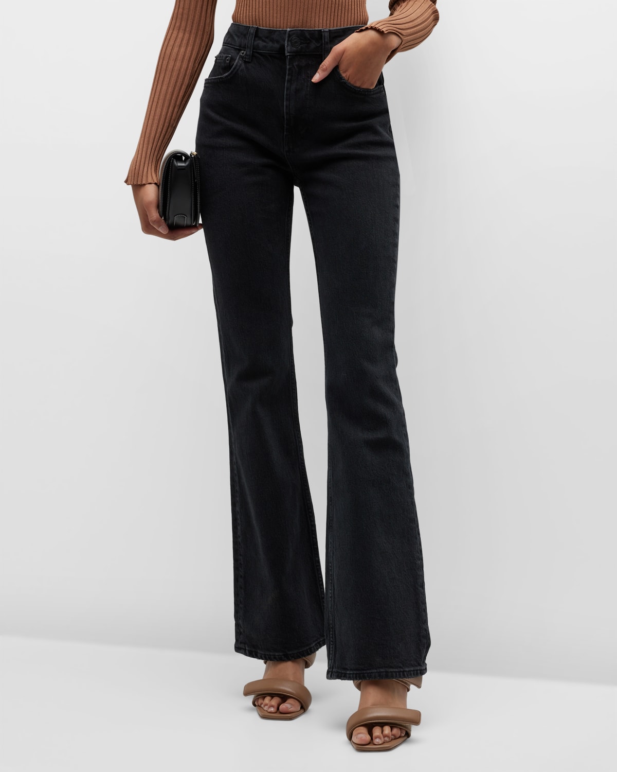 The Sunset High Rise Slim Bootcut Jeans