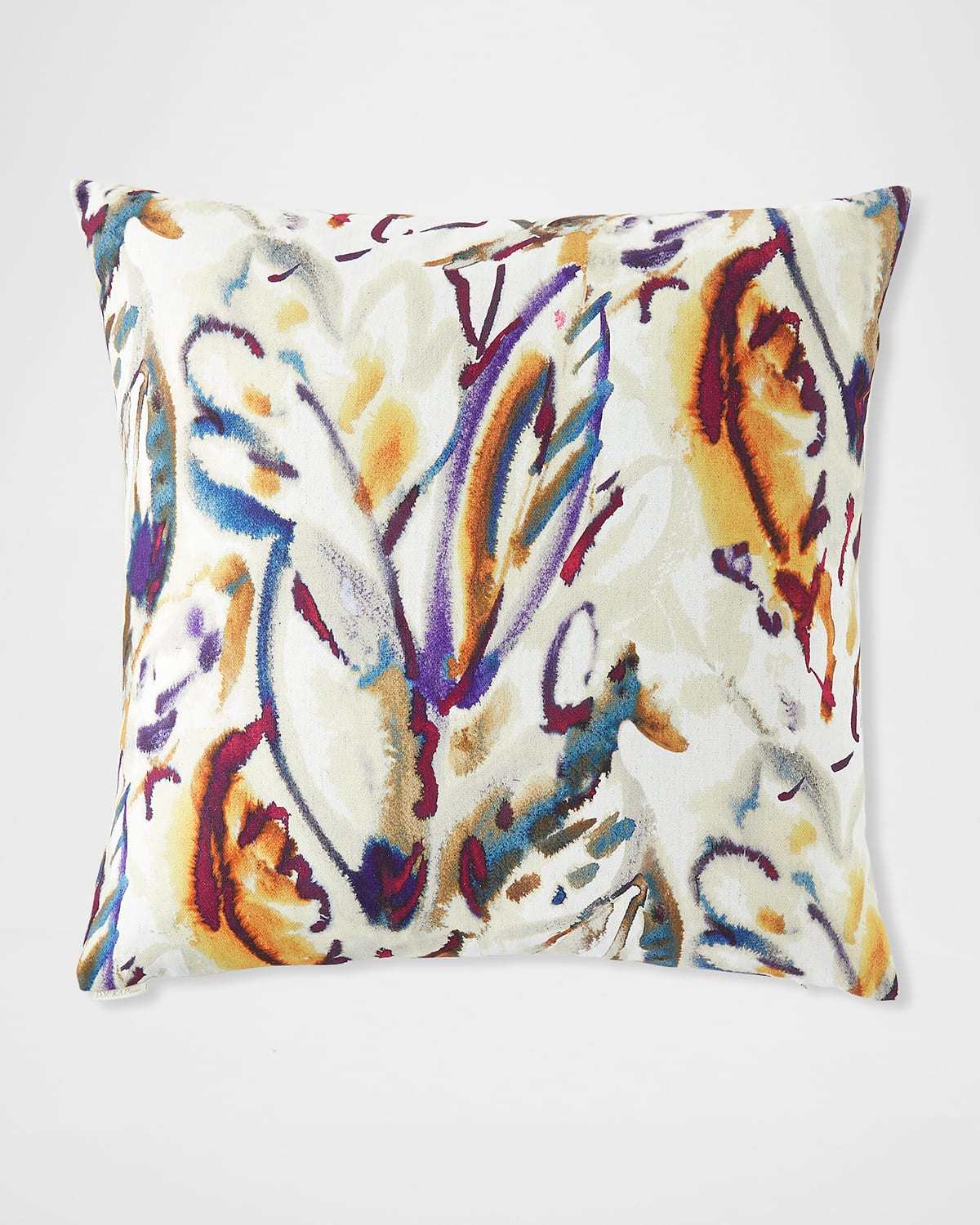 D.v. Kap Home Tisane Decorative Pillow, 24" X 24" In Berry