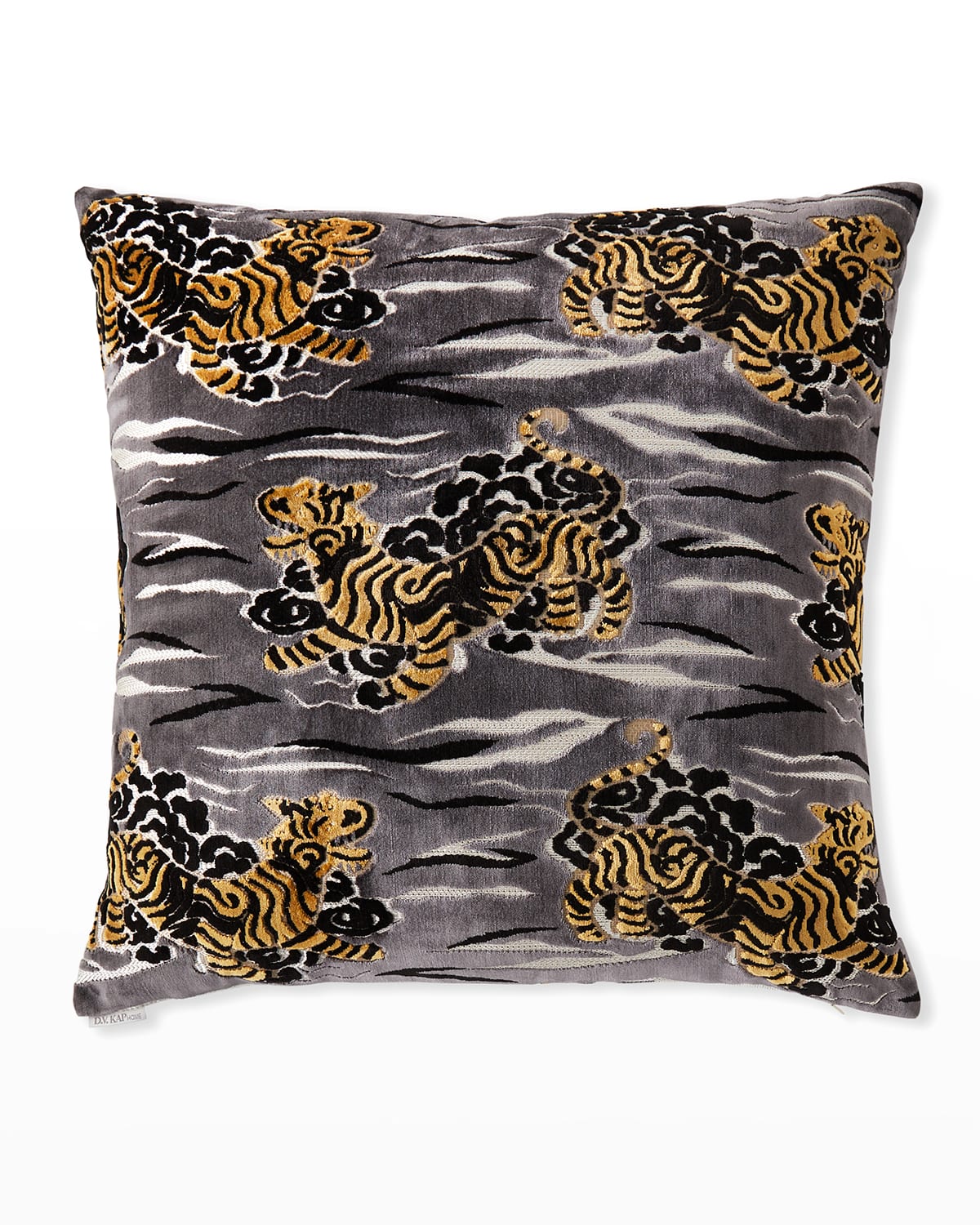 Shop D.v. Kap Home Dynasty Decorative Pillow, 24" X 24" In Slate