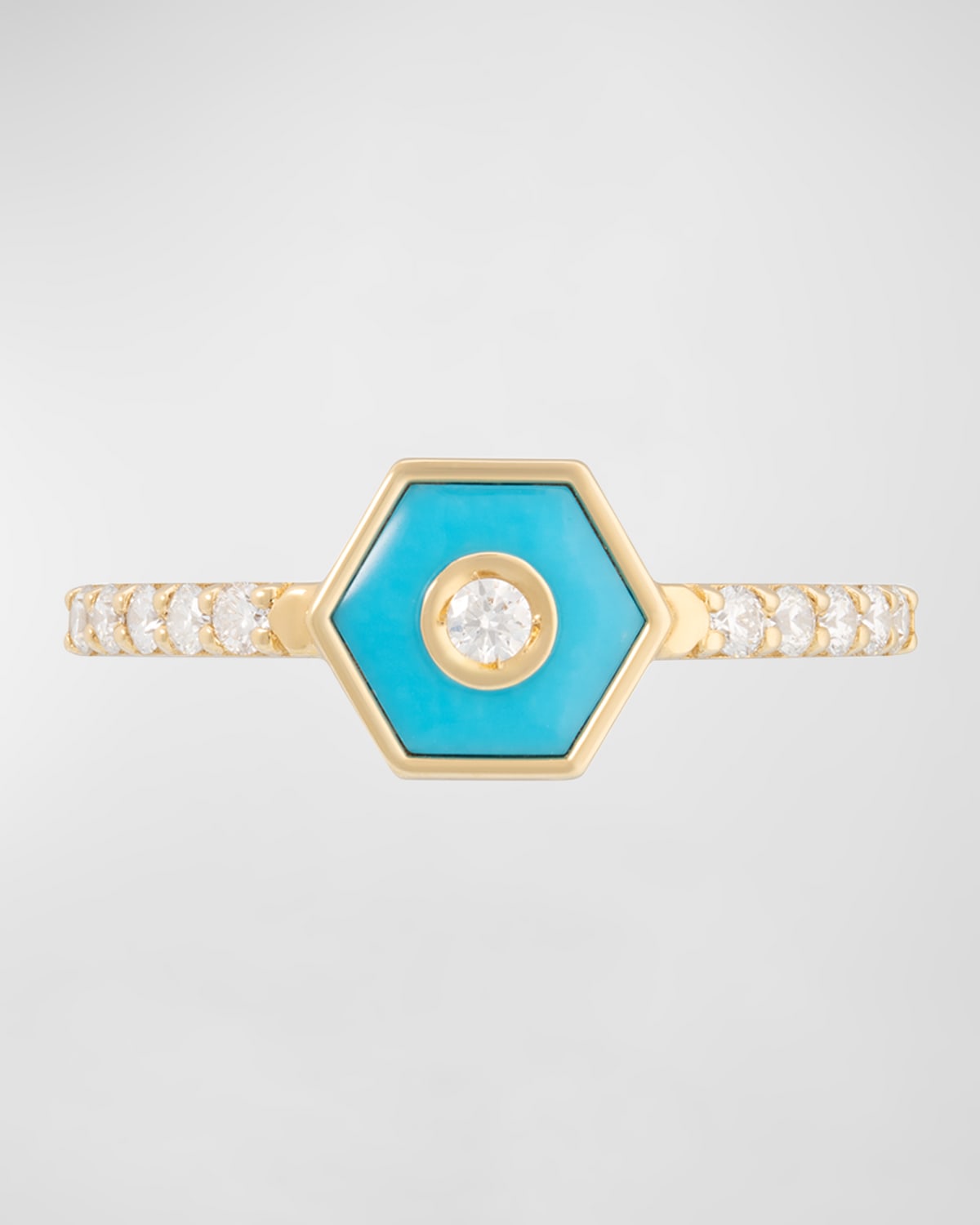 Baia Sommersa 18K Yellow Gold Ring with Lapis and Diamonds