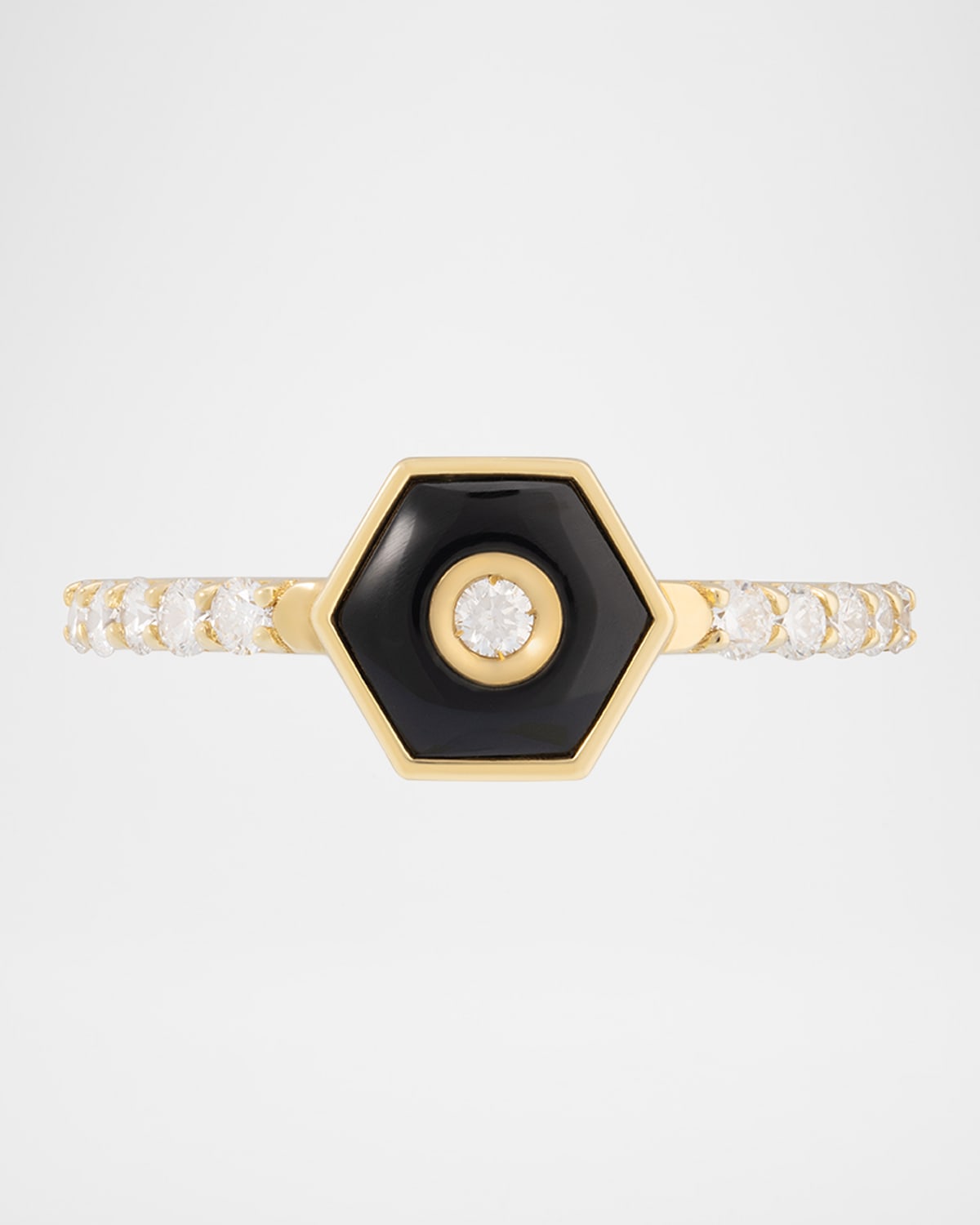 Baia Sommersa 18K Yellow Gold Ring with Lapis and Diamonds