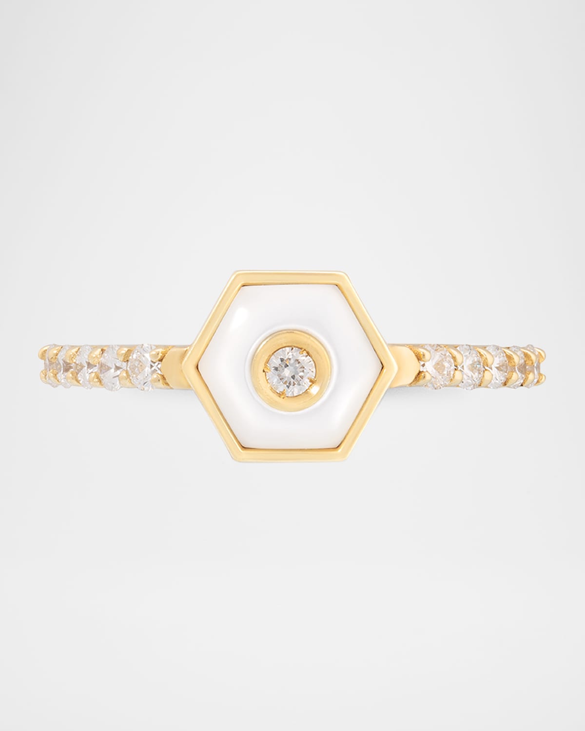 Baia Sommersa 18K Yellow Gold Ring with Lapis and Diamonds