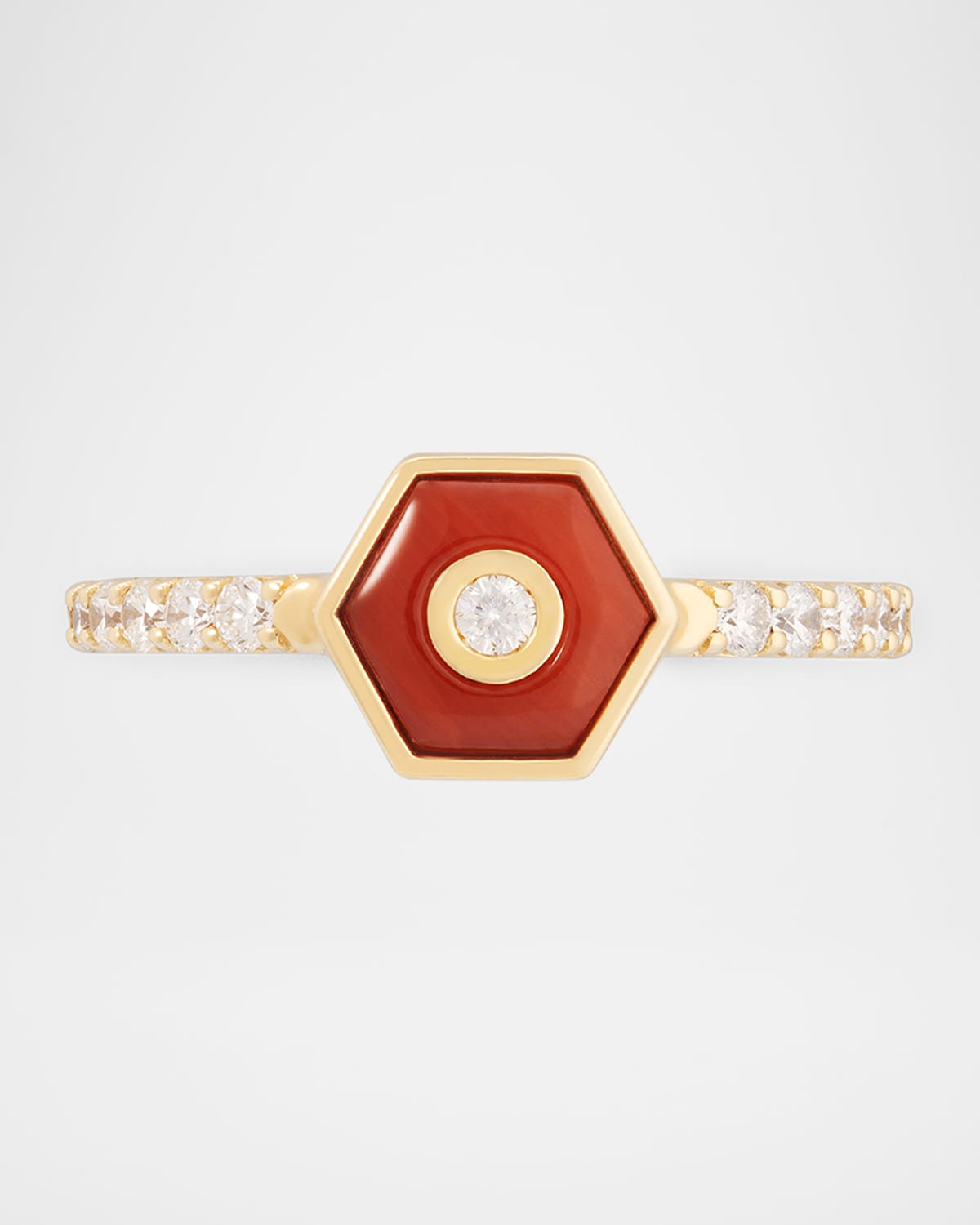 Baia Sommersa 18K Yellow Gold Ring with Lapis and Diamonds