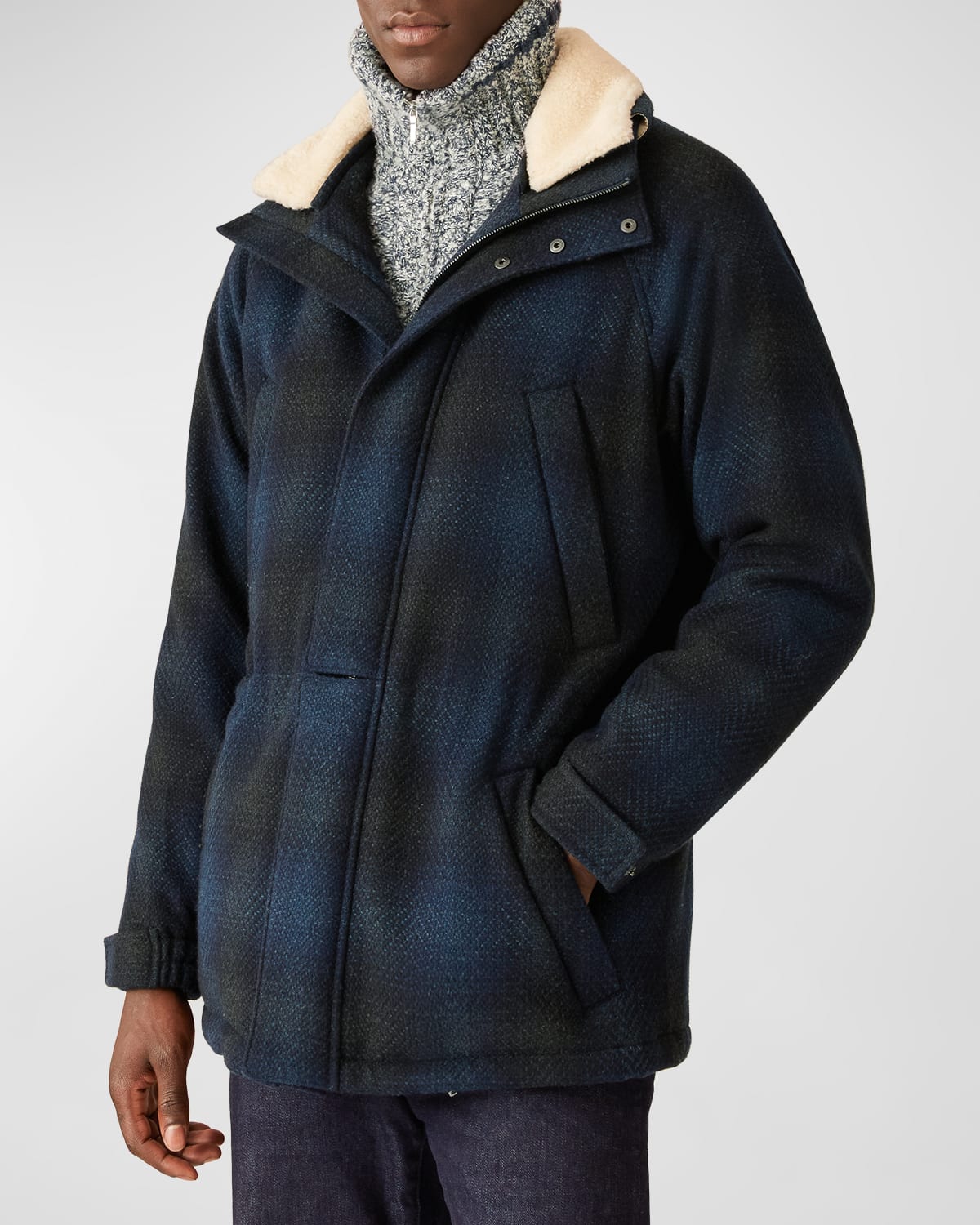 Loro Piana Icer Snow Wander Waterproof Padded Cashmere Jacket In F3y7 Mousse Chevr