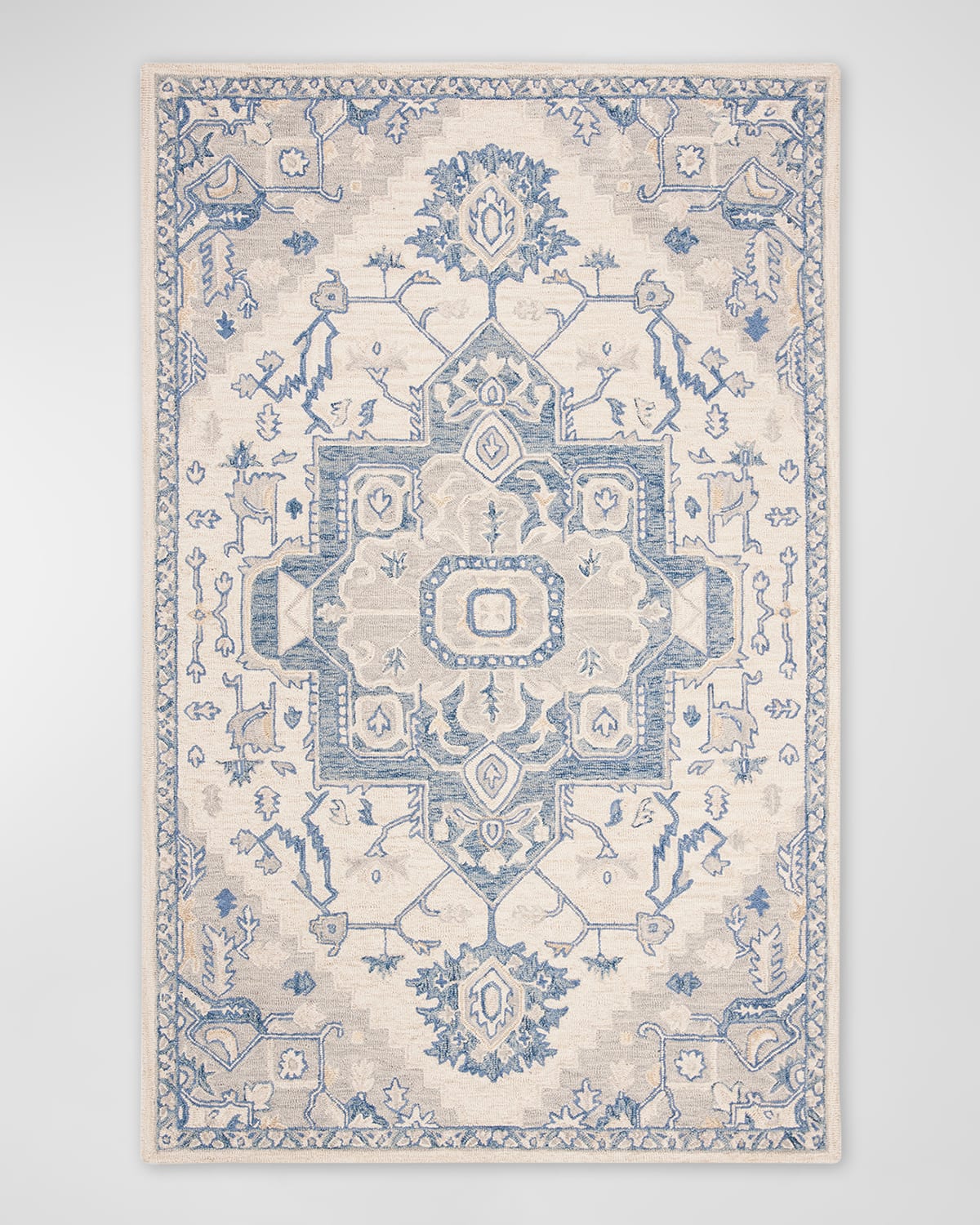 Percy Hand-Knotted Rug, 5' x 8'