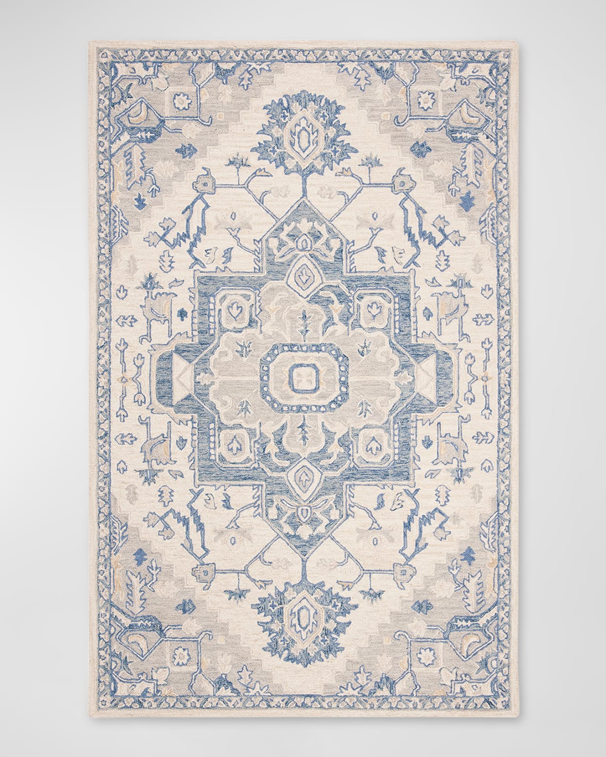 Percy Hand-Knotted Rug, 6' x 9'