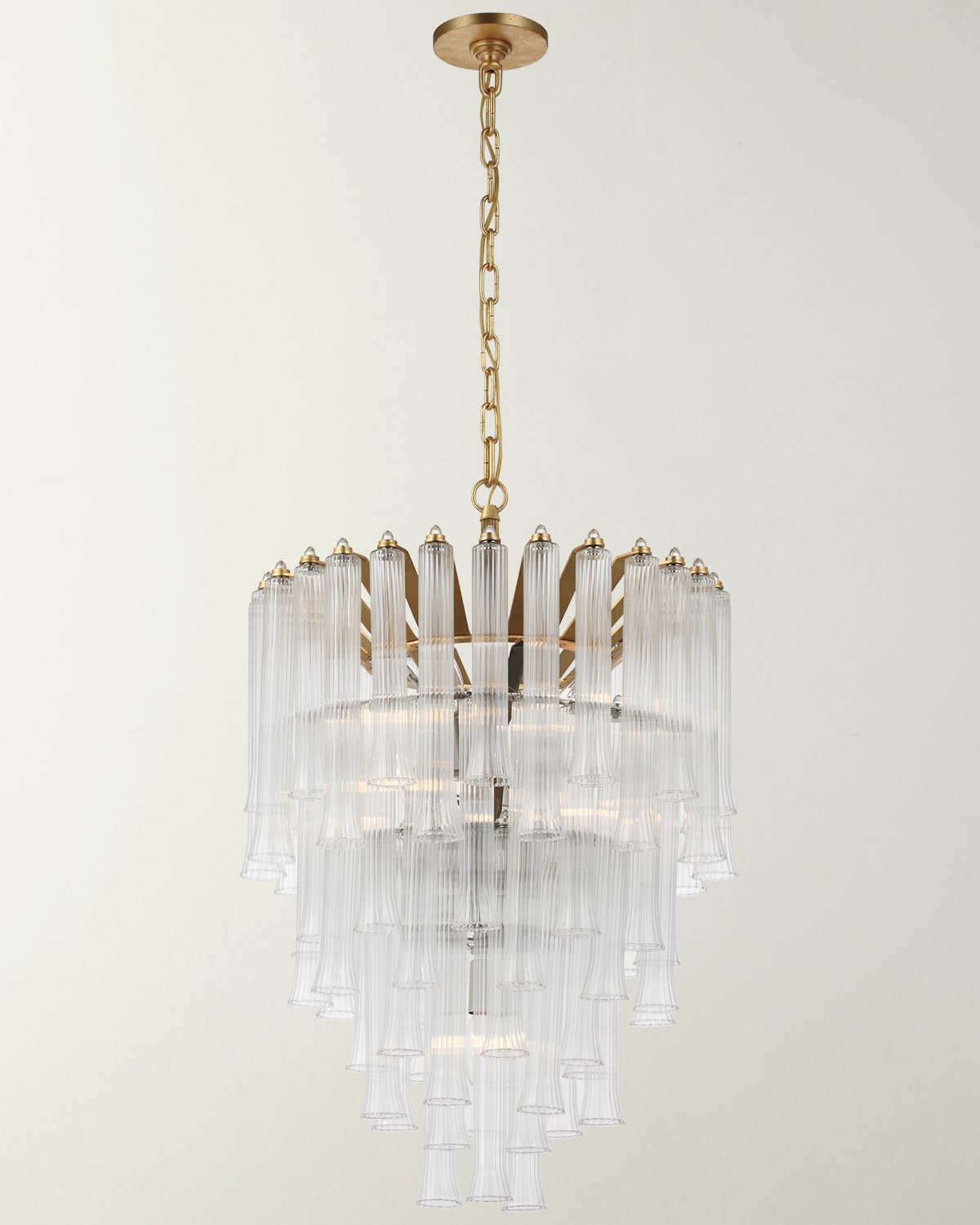Julie Neill Lorelei Small Waterfall Chandelier By