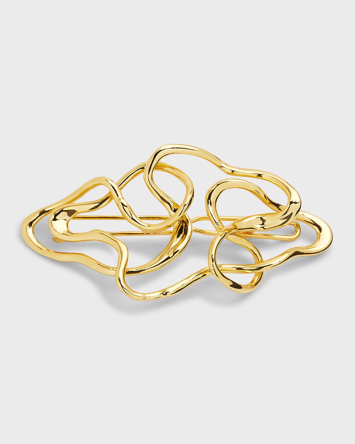 Twisted Gold Barrette