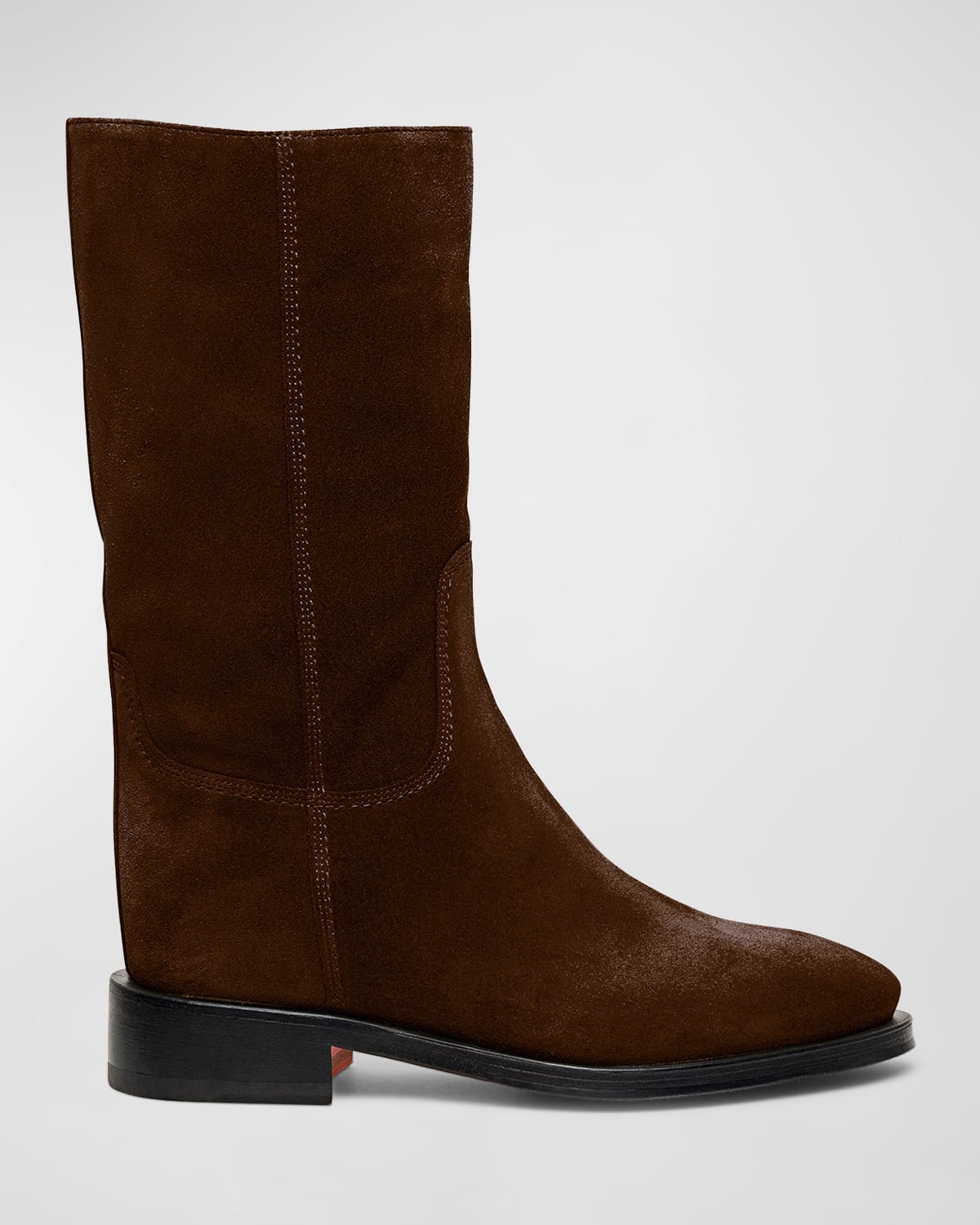 Fleeces Suede Tall Ranch Boots