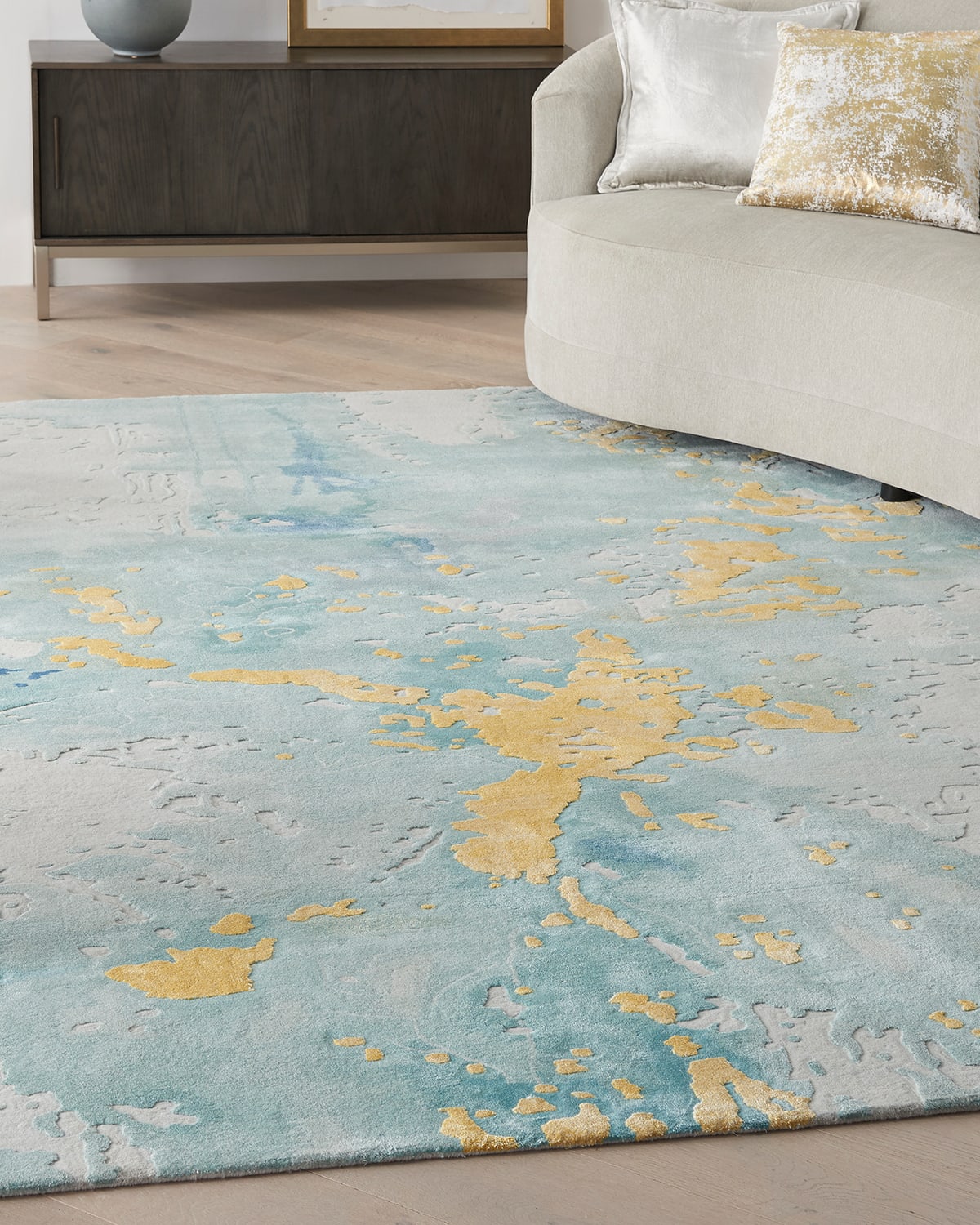 Nourison Carmen Hand-tufted Rug, 10' X 14' In Gray