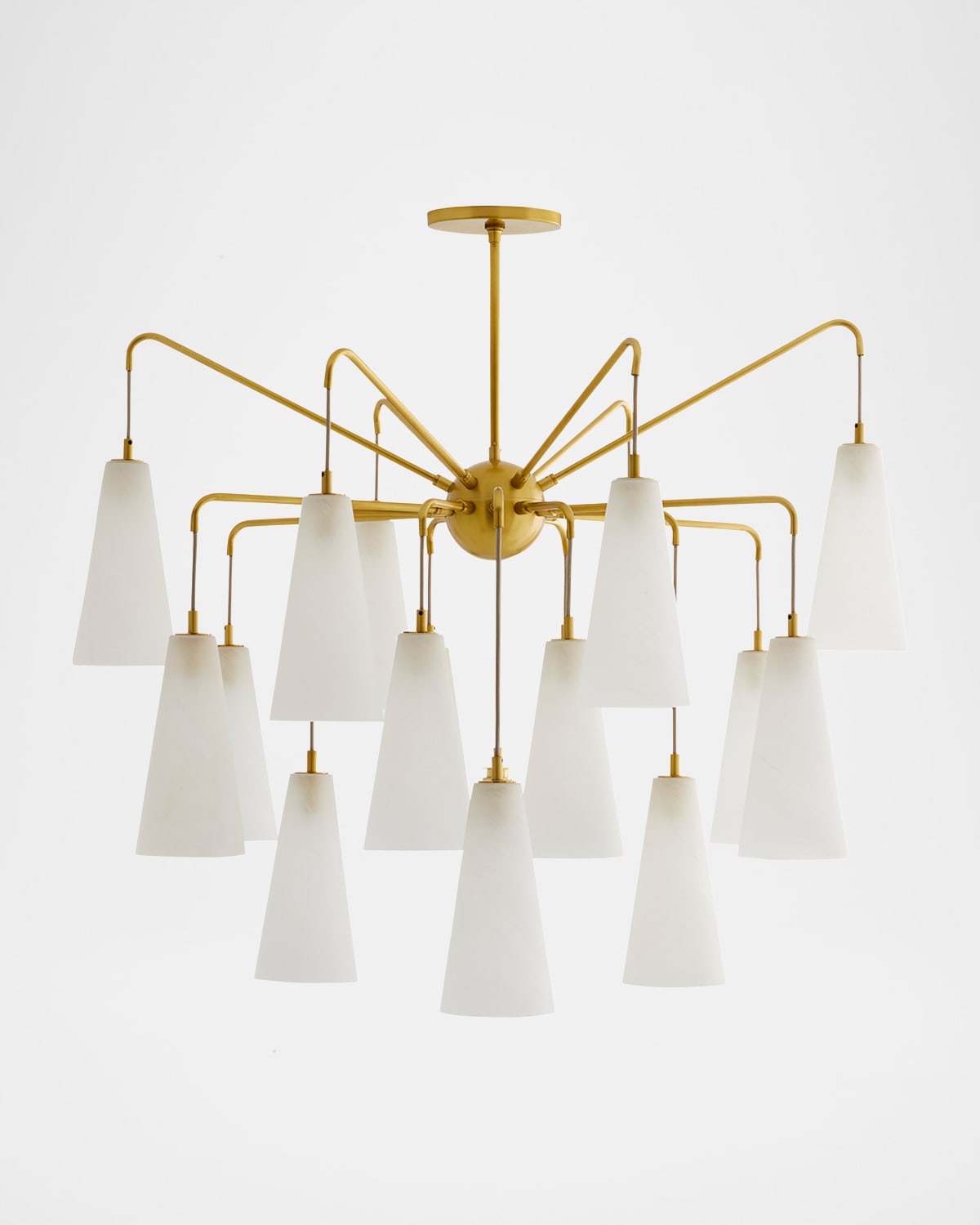 Arteriors Mika Chandelier In White