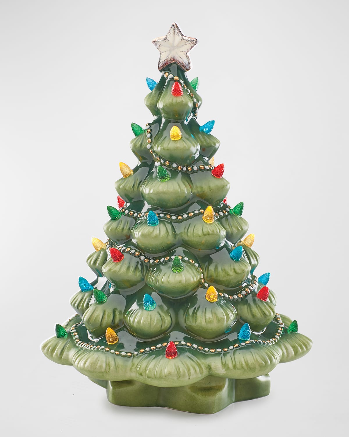 Lenox Treasured Traditions Green Lit Christmas Tree