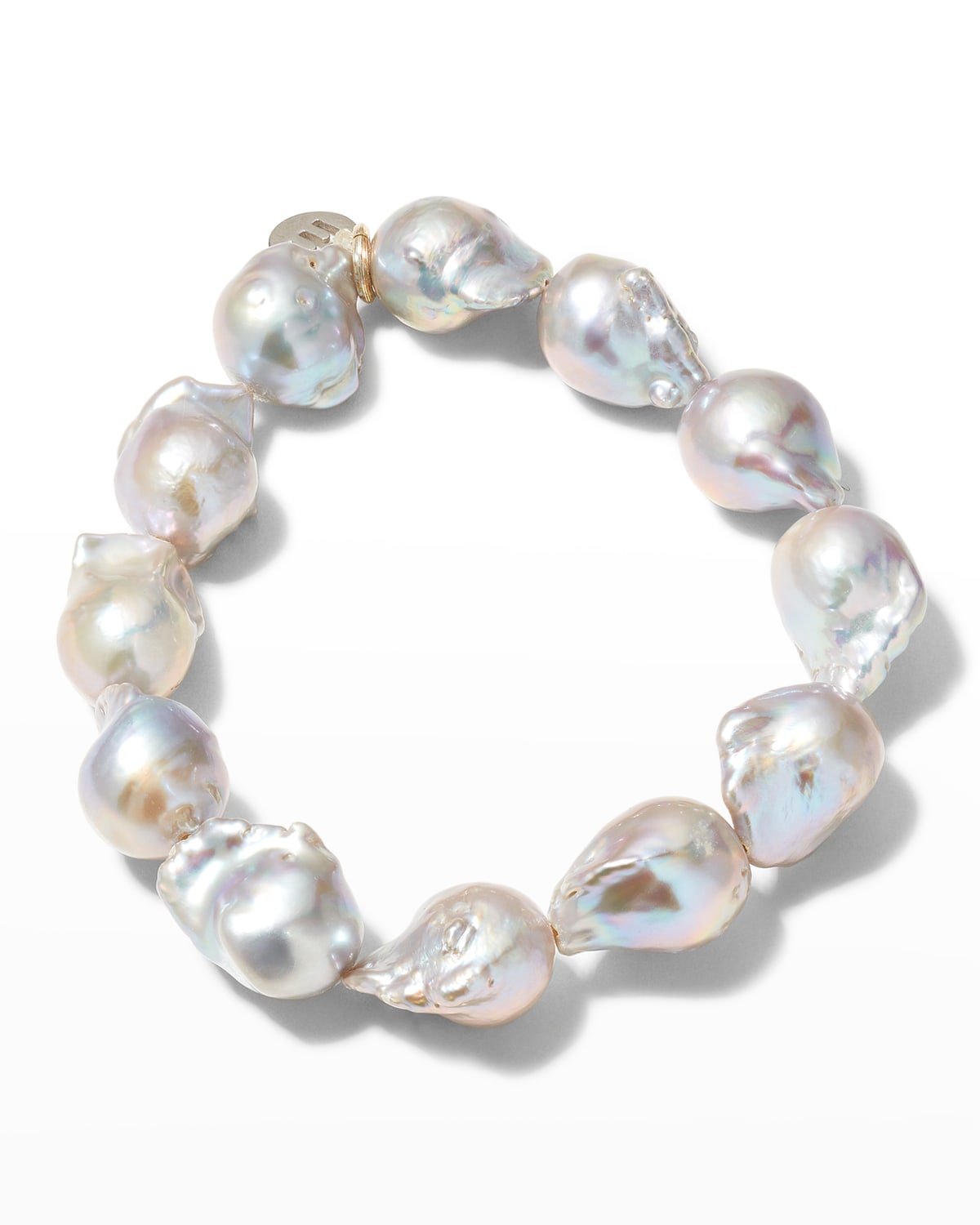 Margo Morrison 5th Avenue Baroque Pearl Stretch Bracelet