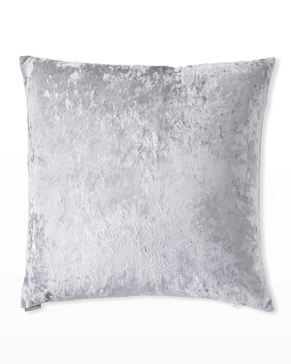 Shop D.v. Kap Home Ballet Velvet Pillow - 24" In Silver