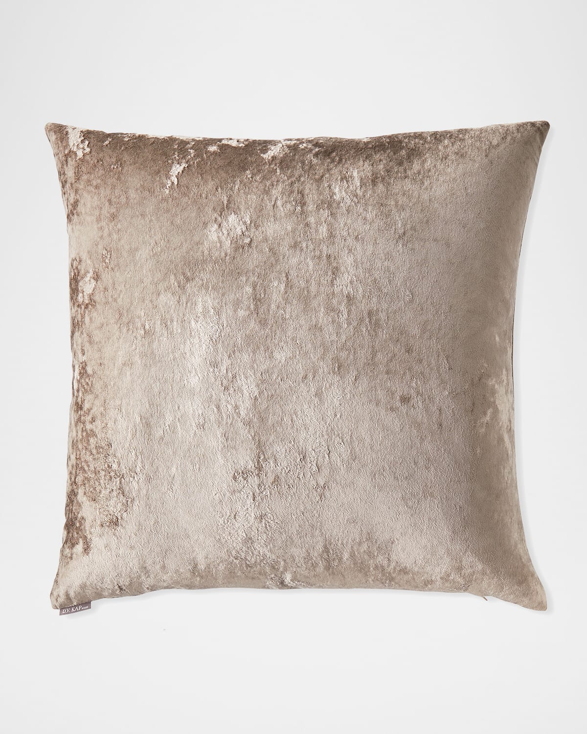 D.v. Kap Home Ballet Velvet Pillow - 24" In Taupe