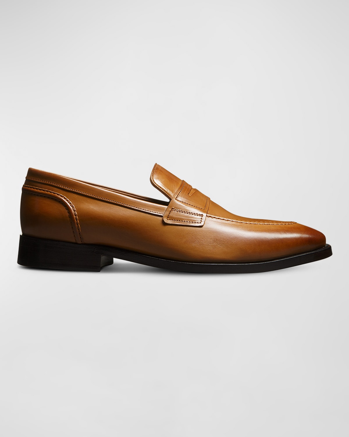 ALLEN EDMONDS MEN'S SIENA LEATHER PENNY LOAFERS