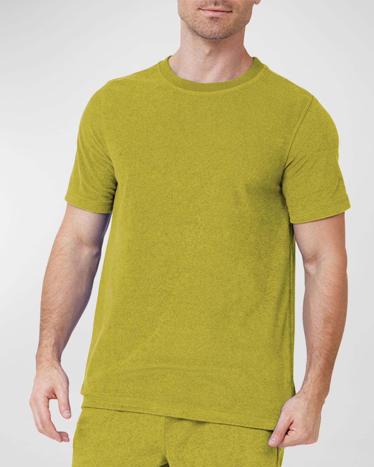 Men's Terrycloth Crewneck T-Shirt