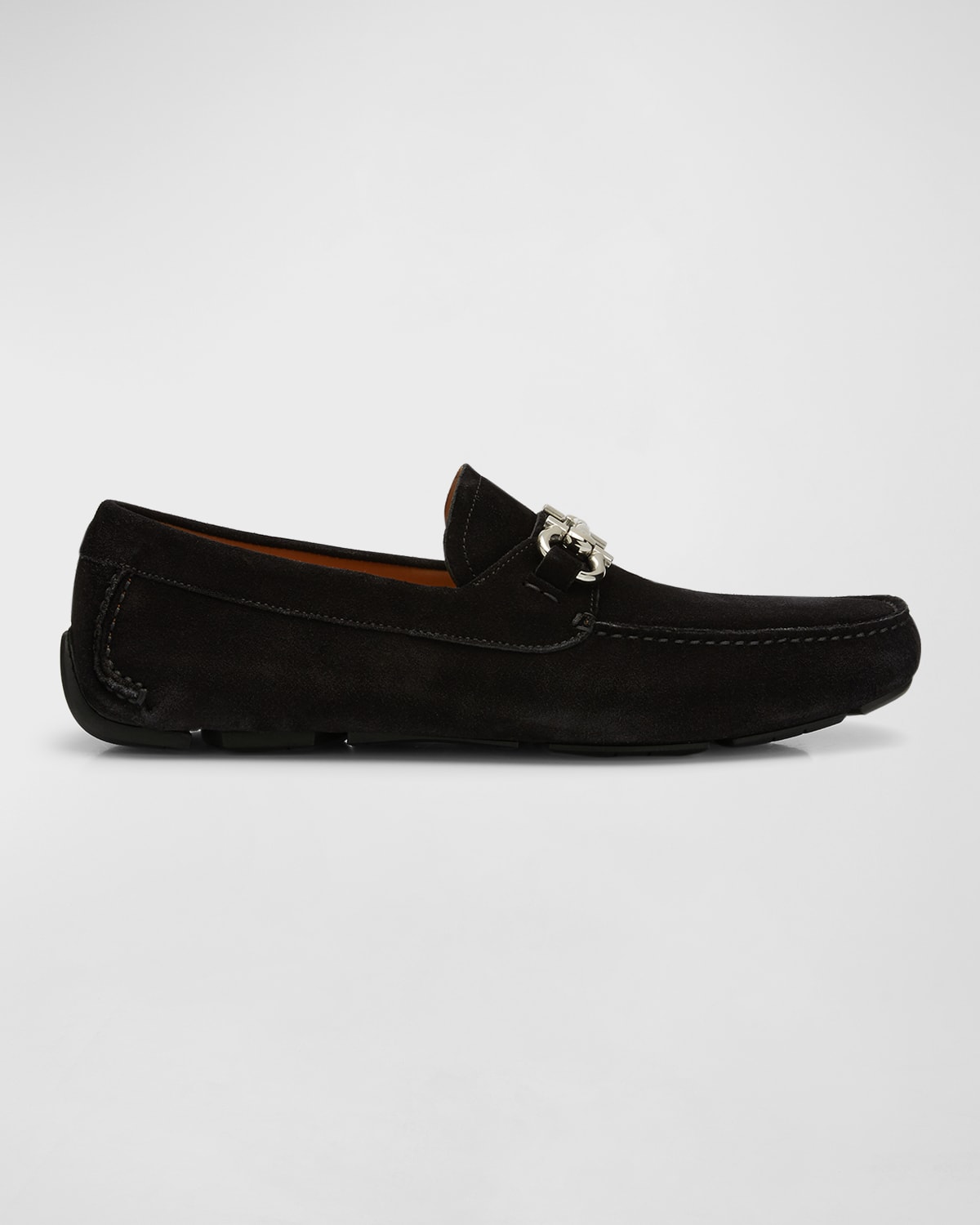 Gancini moccasin driver shoes