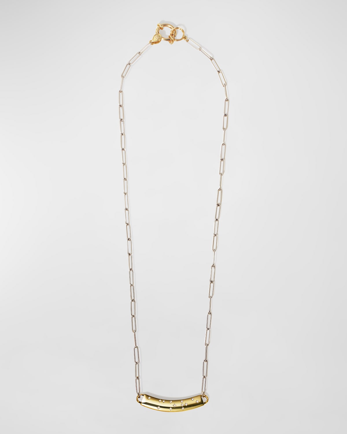 MILAMORE Diamond Braille 'Amore' Necklace