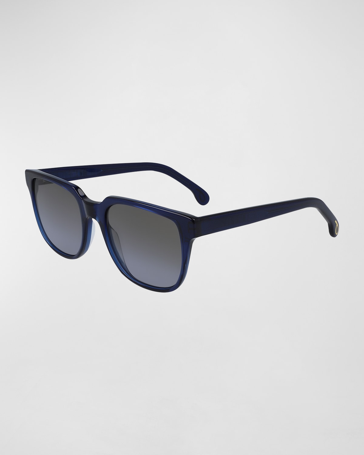 Shop Paul Smith Men's Aubrey Square Sunglasses In Deep Navy